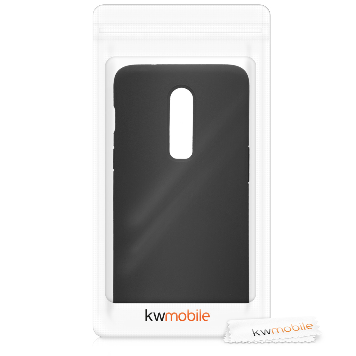 Kryt na mobil OnePlus 6 kwmobile TPU černá
