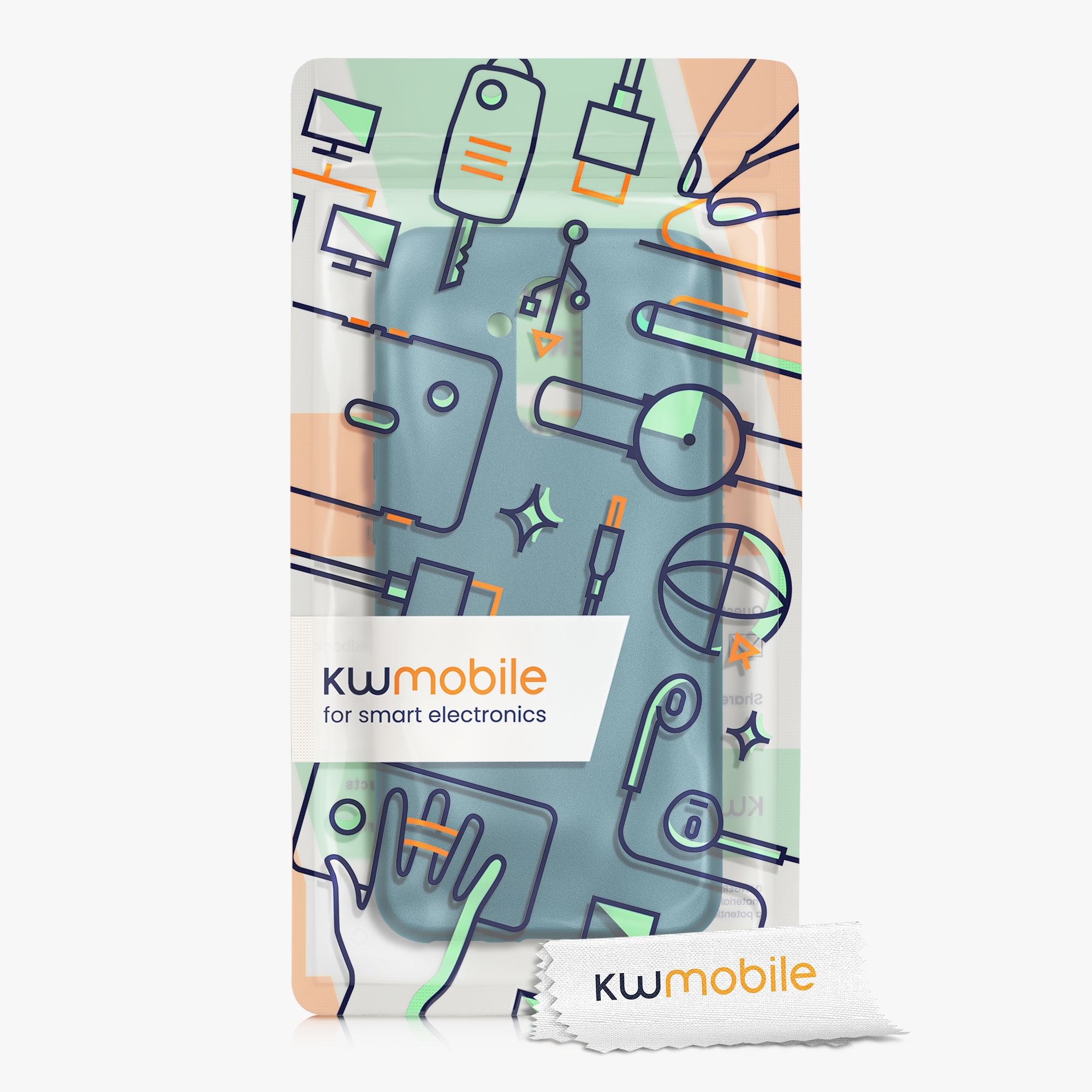 Pouzdro na tablet - Huawei Mate 20 Lite Case - kwmobile - modrá