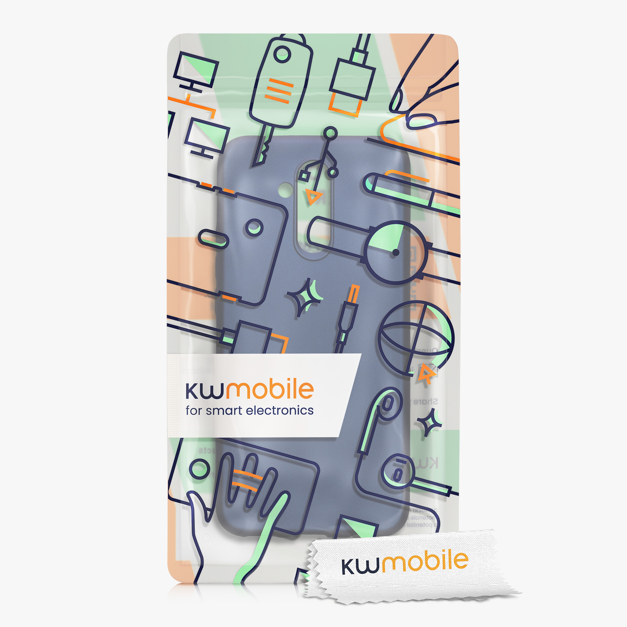 Pouzdro na tablet - Huawei Mate 20 Lite Case - kwmobile - modrá