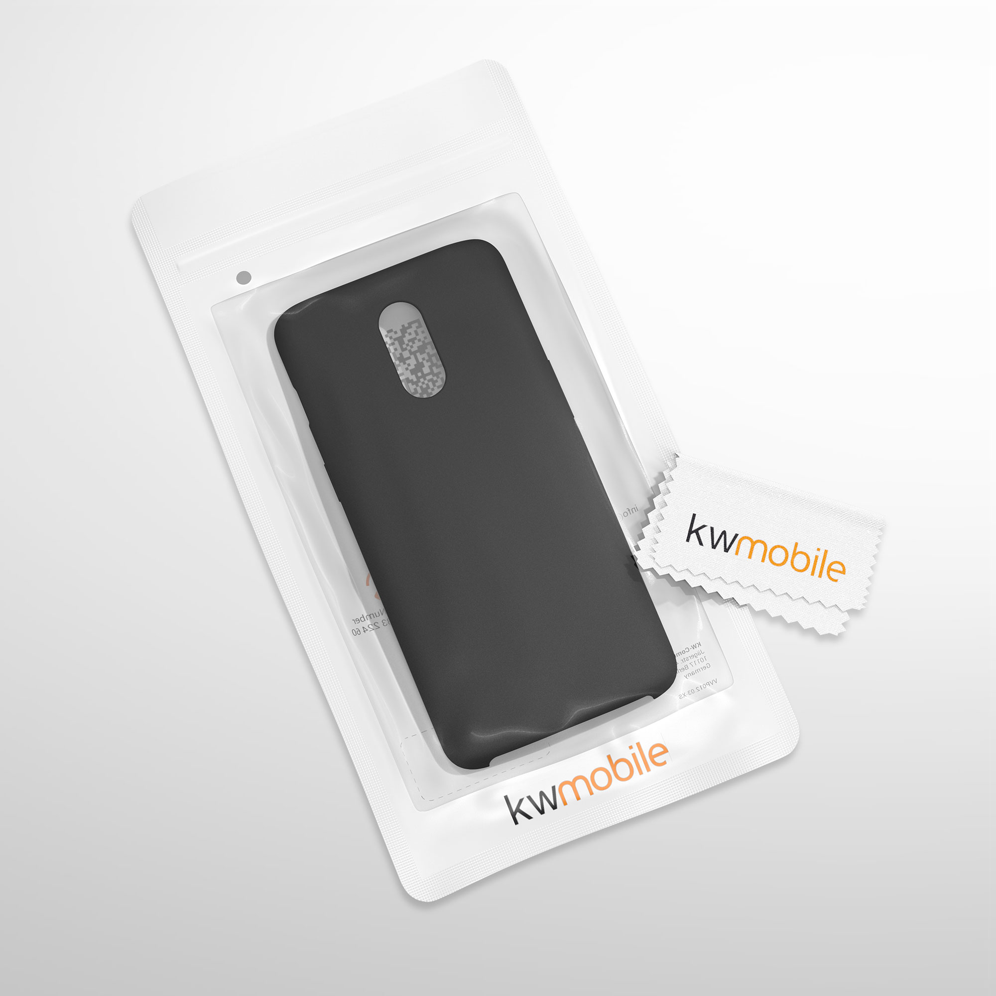 Kryt na mobil OnePlus 6T kwmobile TPU černá