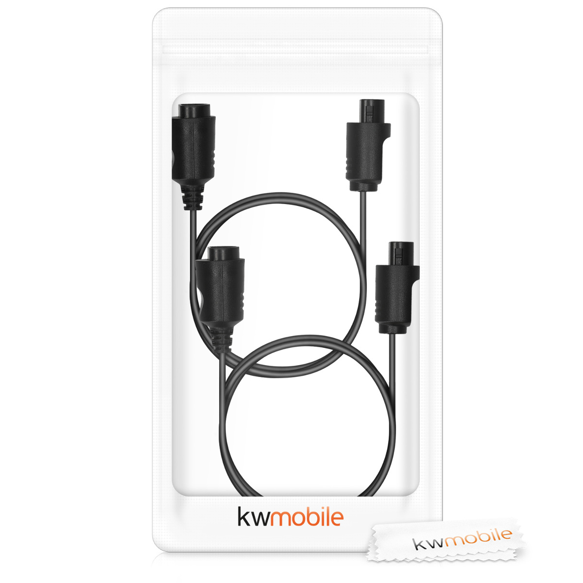 Prodlužovací kabel kwmobile Nintendo 64 ovladač 180 cm - 2 ks