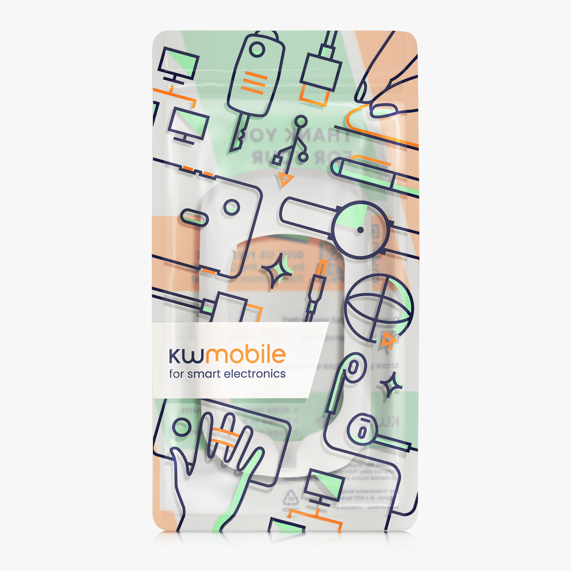 Silikonové pouzdro cyklo GPS Garmin Edge Explore kwmobile červená