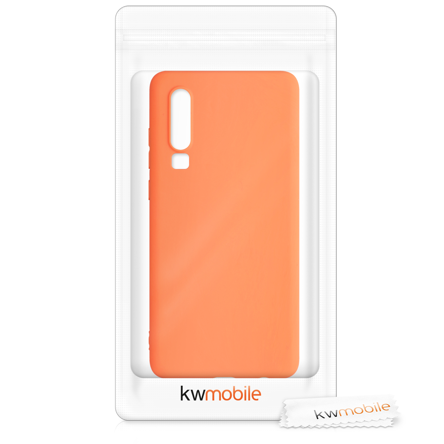 Kryt kwmobile Huawei P30, ovocně oranžová