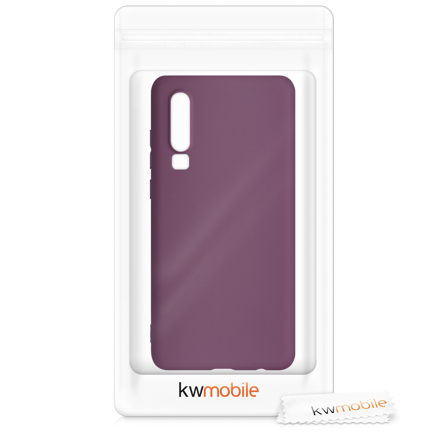 Kryt kwmobile Huawei P30, vínově fialová