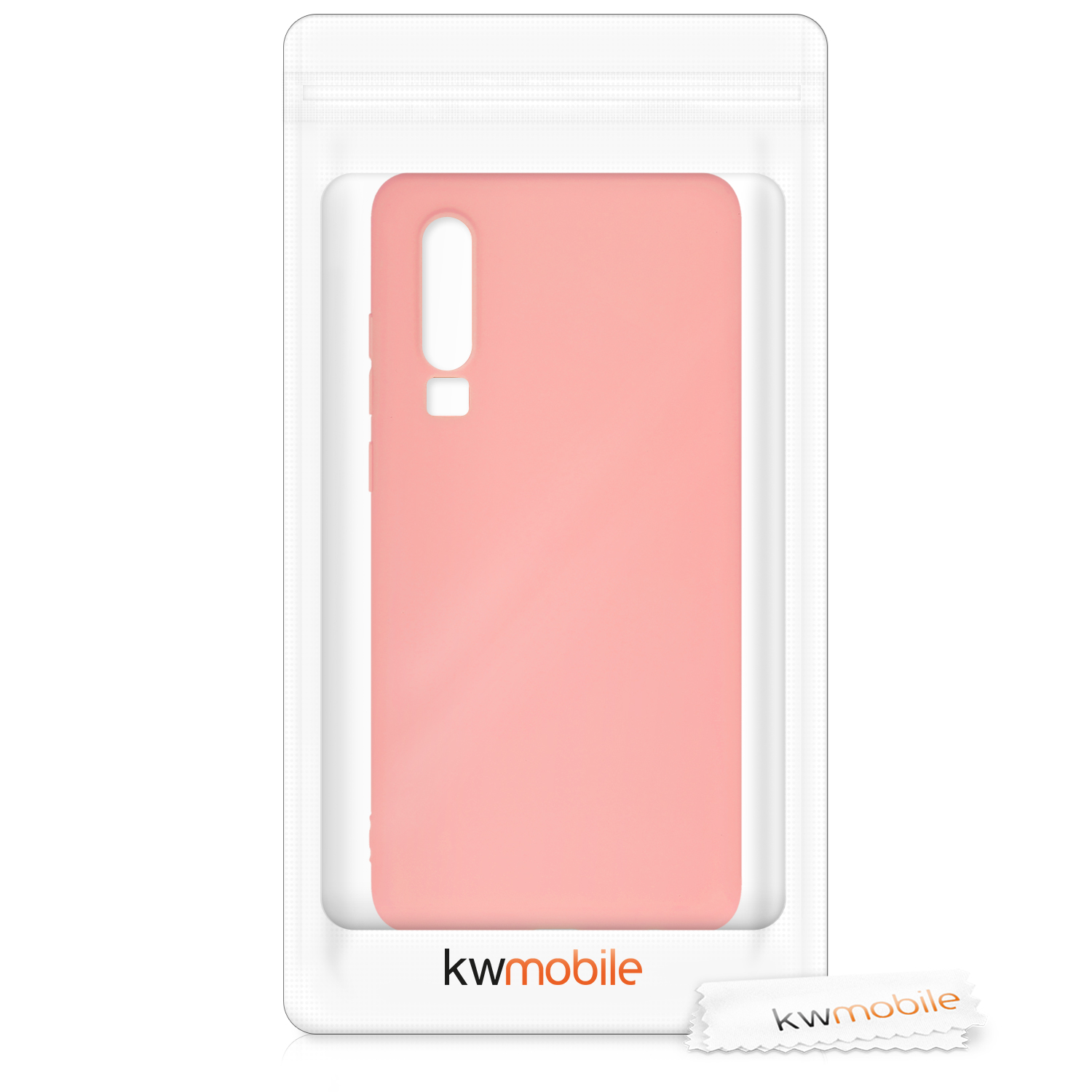 Kryt kwmobile Huawei P30, korálová