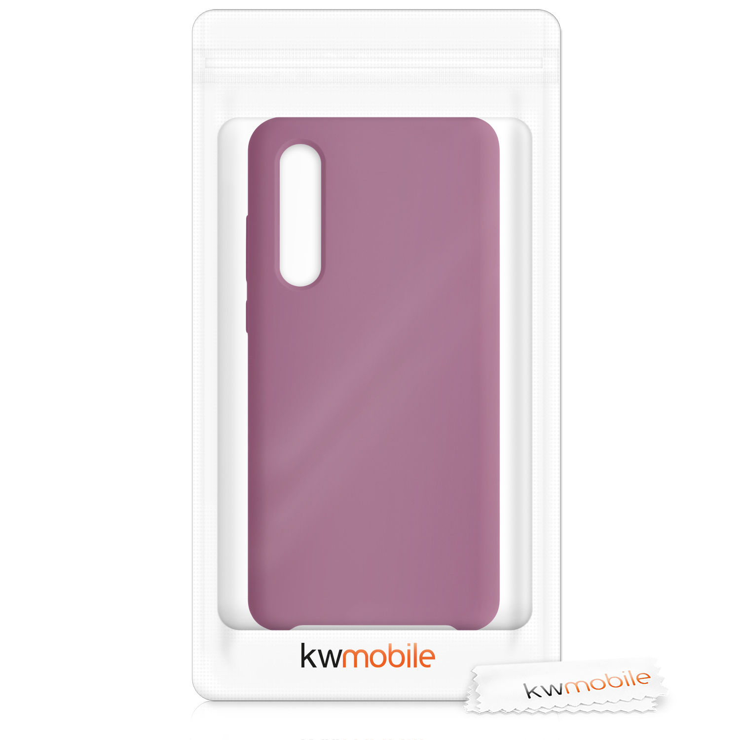 Kryt kwmobile Huawei P30, tmavě růžová