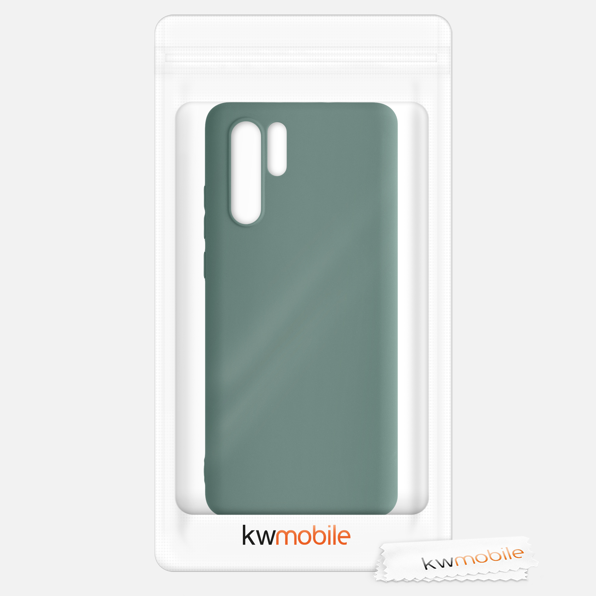 Kryt na mobil Huawei P30 Pro kwmobile - lesní zelená