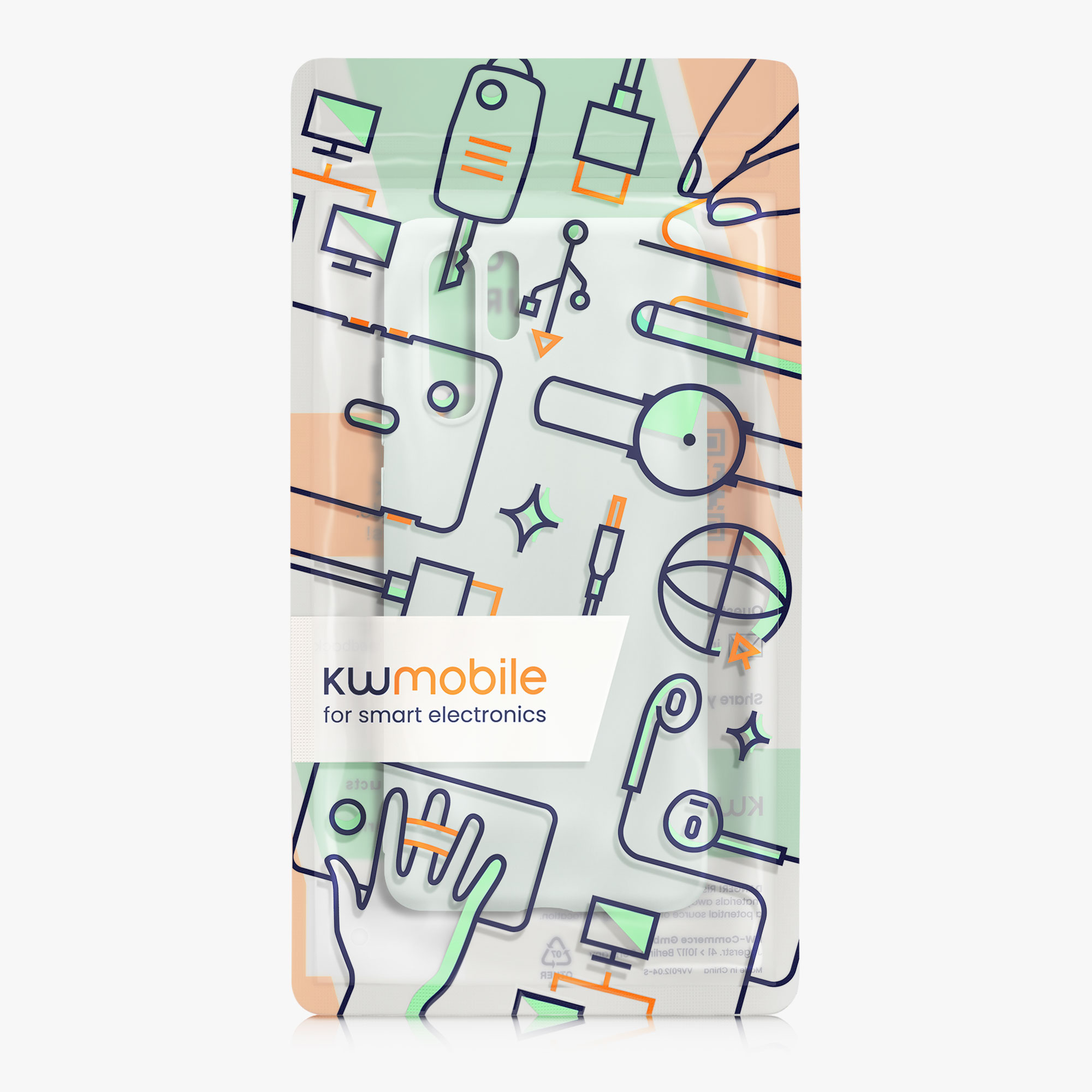 Kryt na mobil Huawei P30 Pro kwmobile - mintová