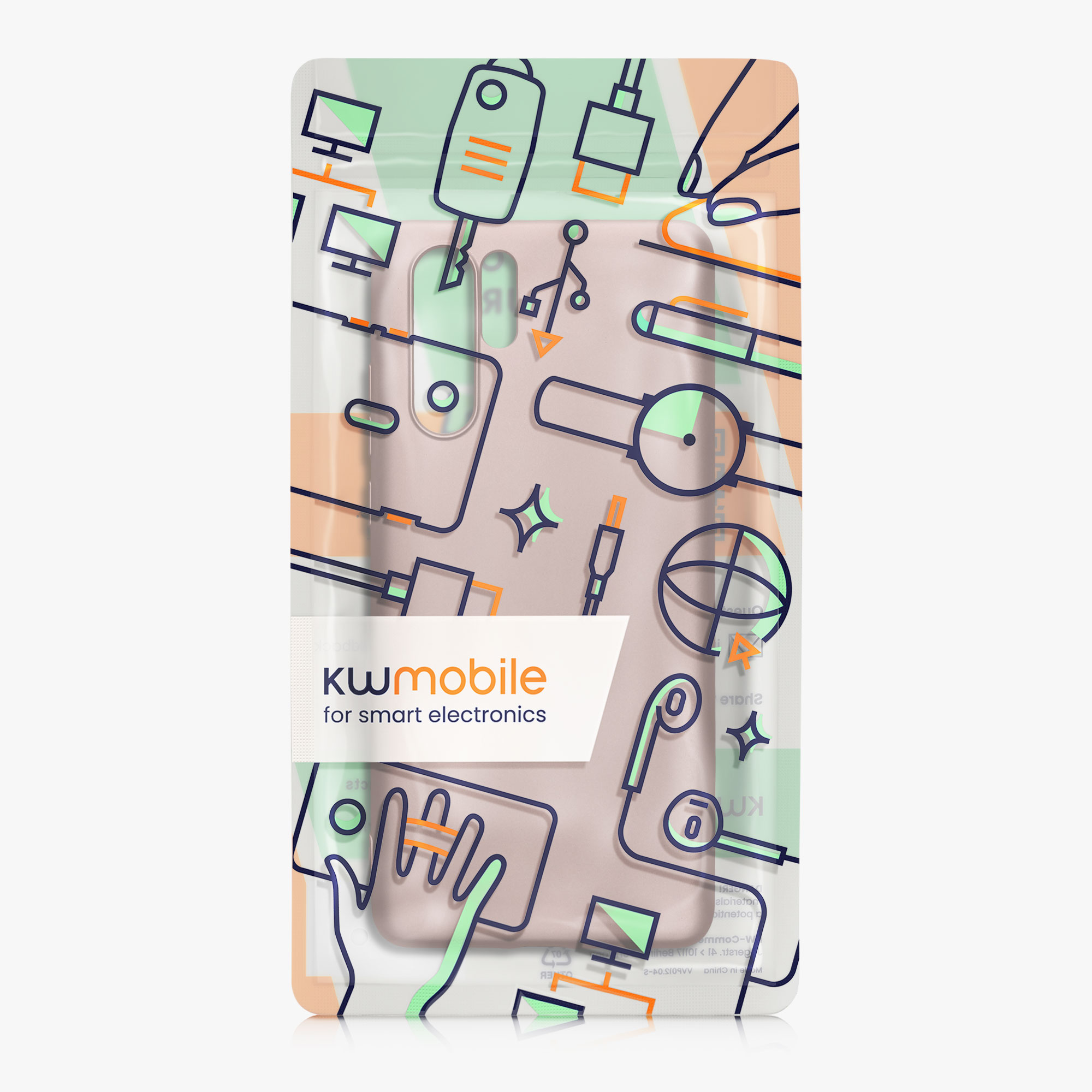 Kryt kwmobile Huawei P30 Pro, metalická arktická bobule