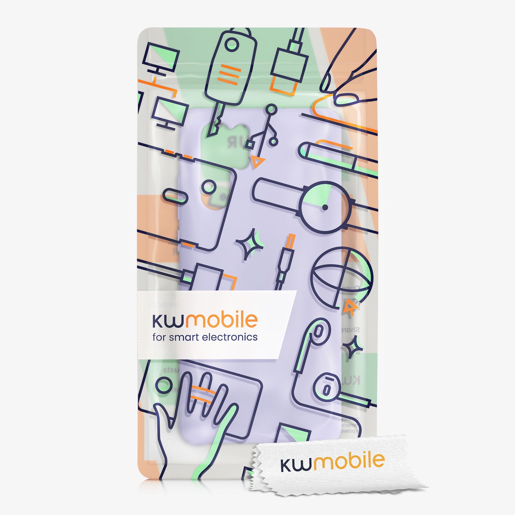 Kryt kwmobile Huawei P30 Pro, levandulová
