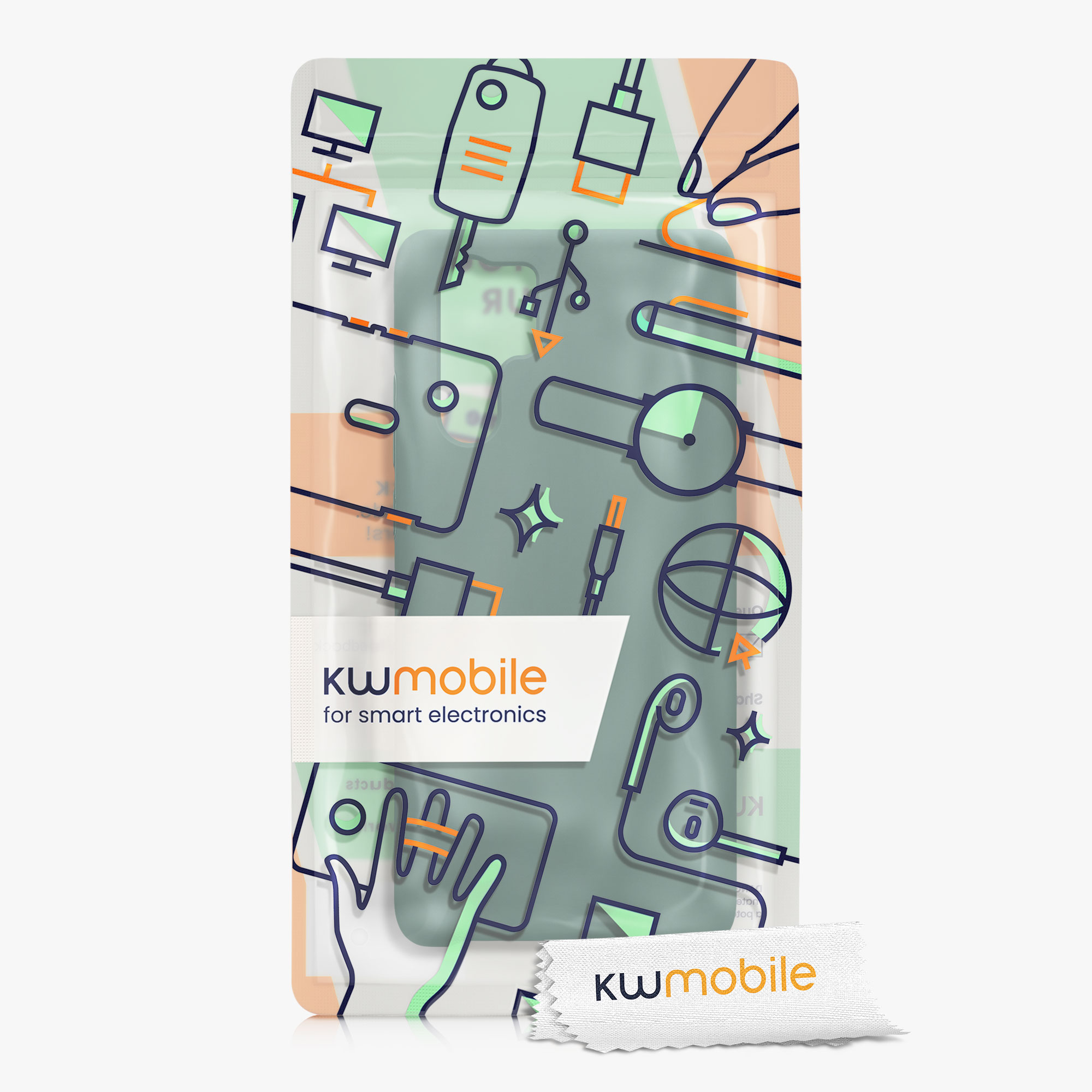 Kryt na mobil Huawei P30 Pro kwmobile - lesní zelená