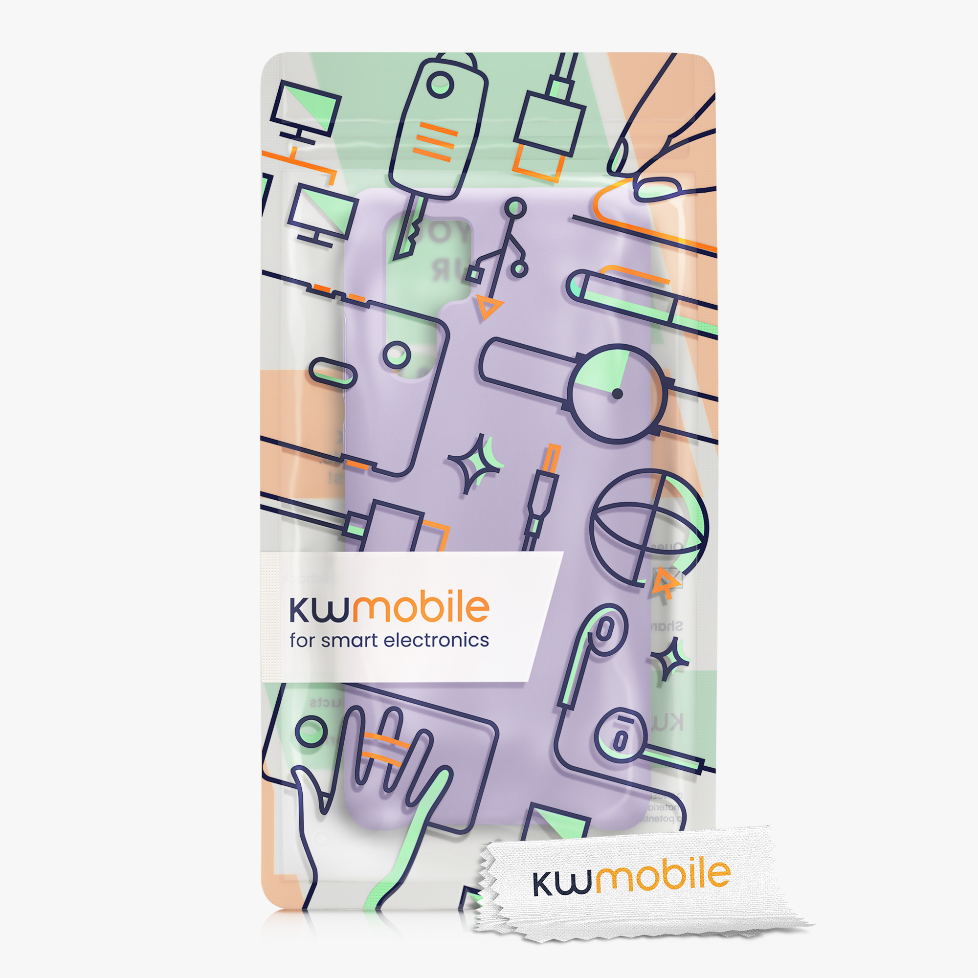 Kryt na mobil Huawei P30 Pro kwmobile - fialová