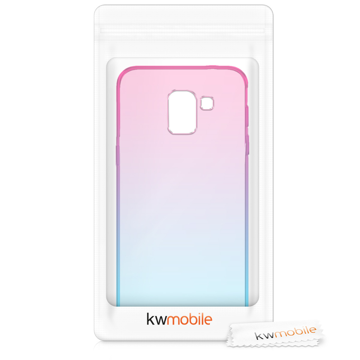 Kryt na mobil Samsung Galaxy J6 kwmobile TPU transparentní