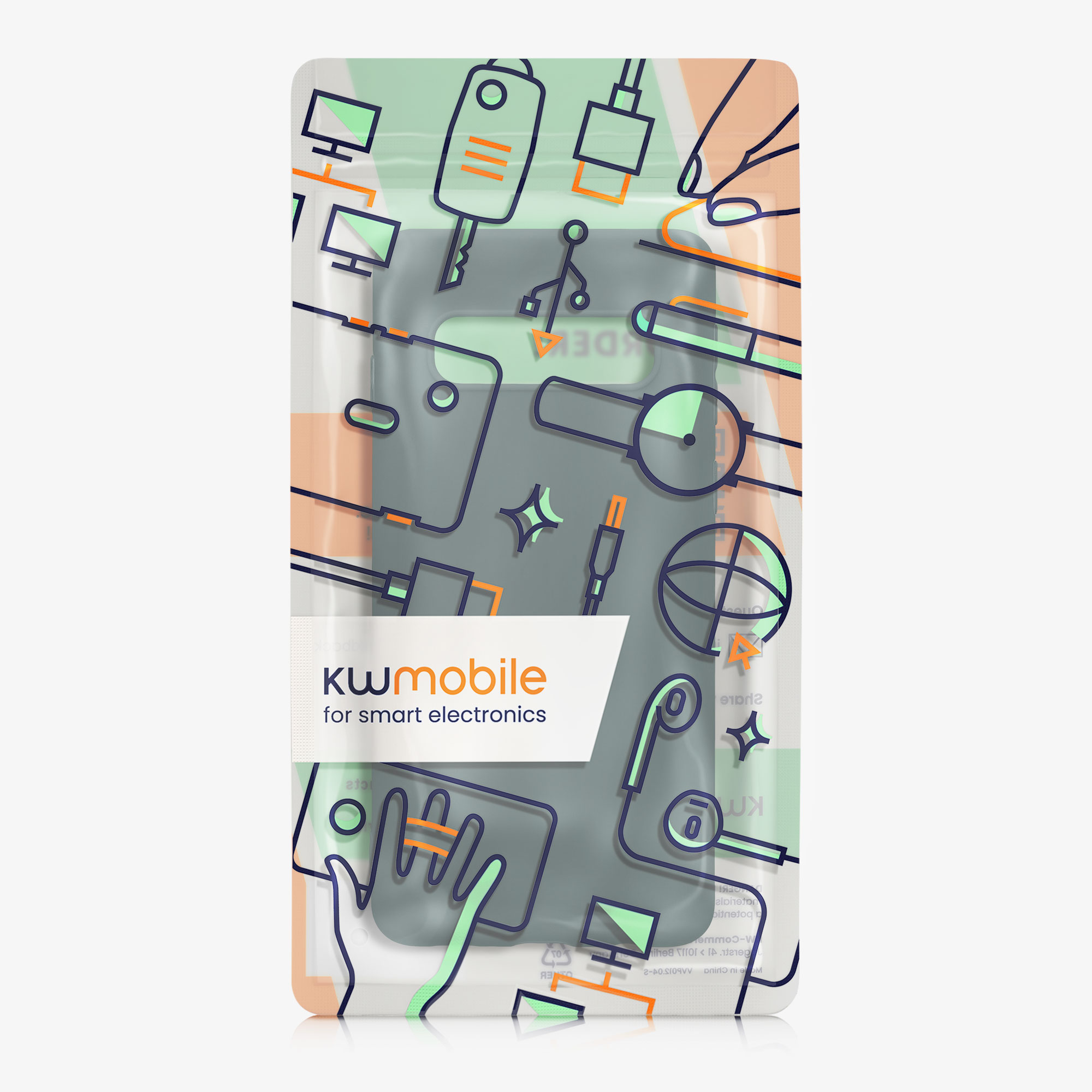 Kryt na mobil Samsung Galaxy S10 kwmobile TPU modrý