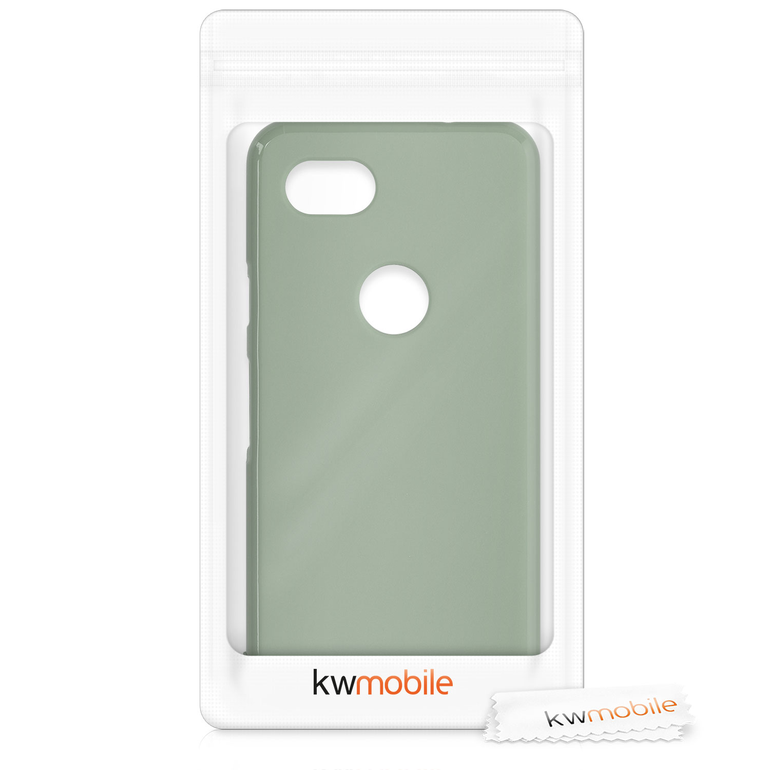 Zadní kryt kwmobile pro Google Pixel 3a - šedozelená