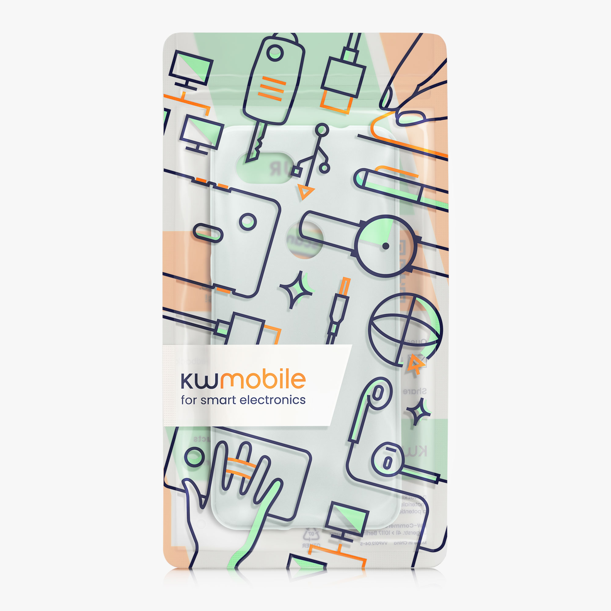 Zadní kryt kwmobile pro Google Pixel 3a - svěží mint