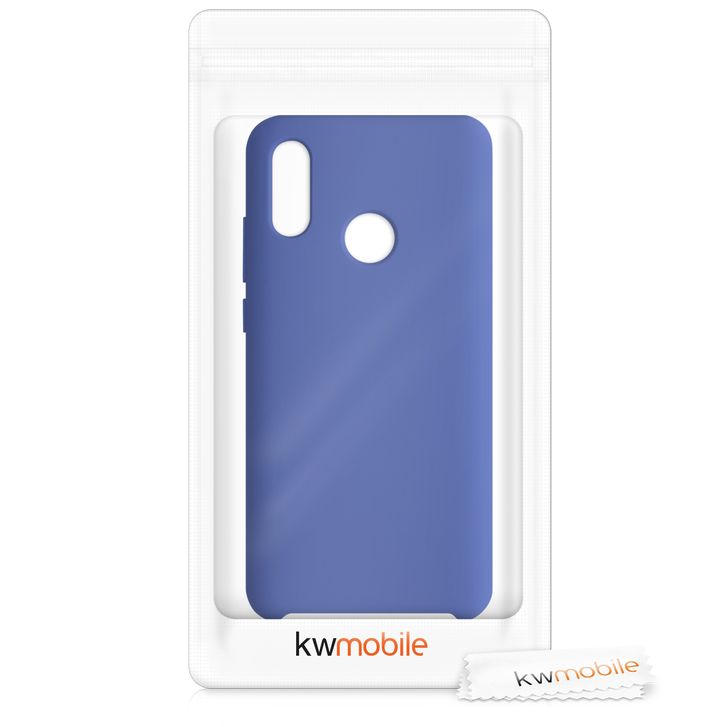 Kryt kwmobile pro Huawei P Smart (2019), chrpově modrá