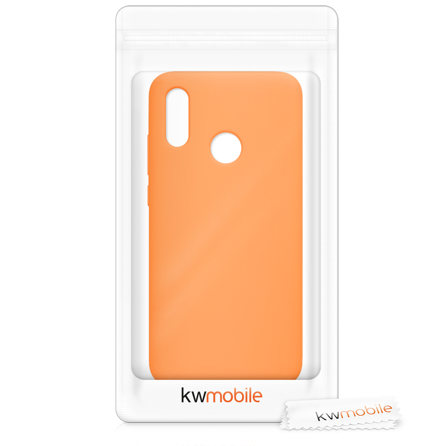 Kryt kwmobile pro Huawei P Smart (2019), oranžová