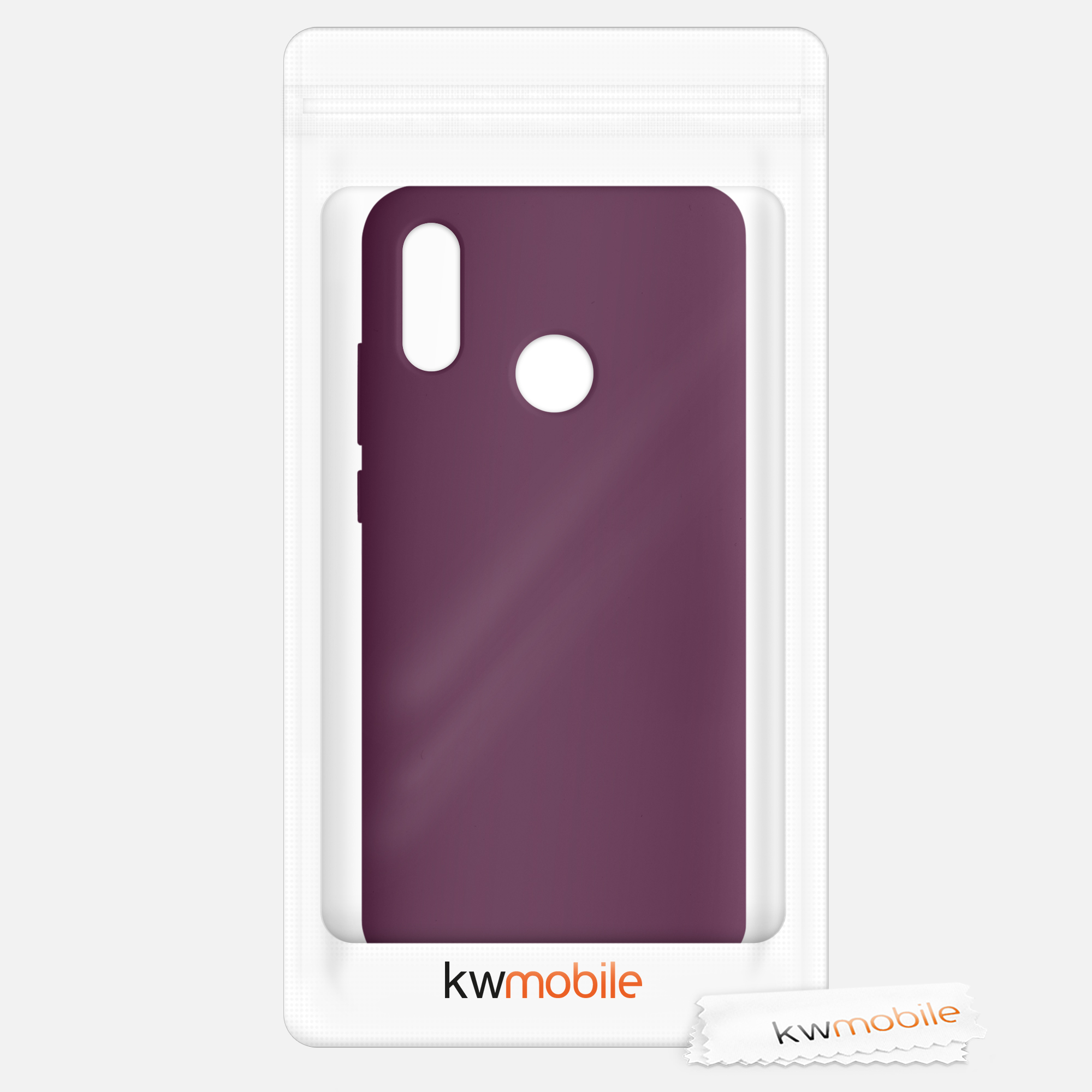 Kryt kwmobile pro Huawei P Smart (2019), vínově fialová