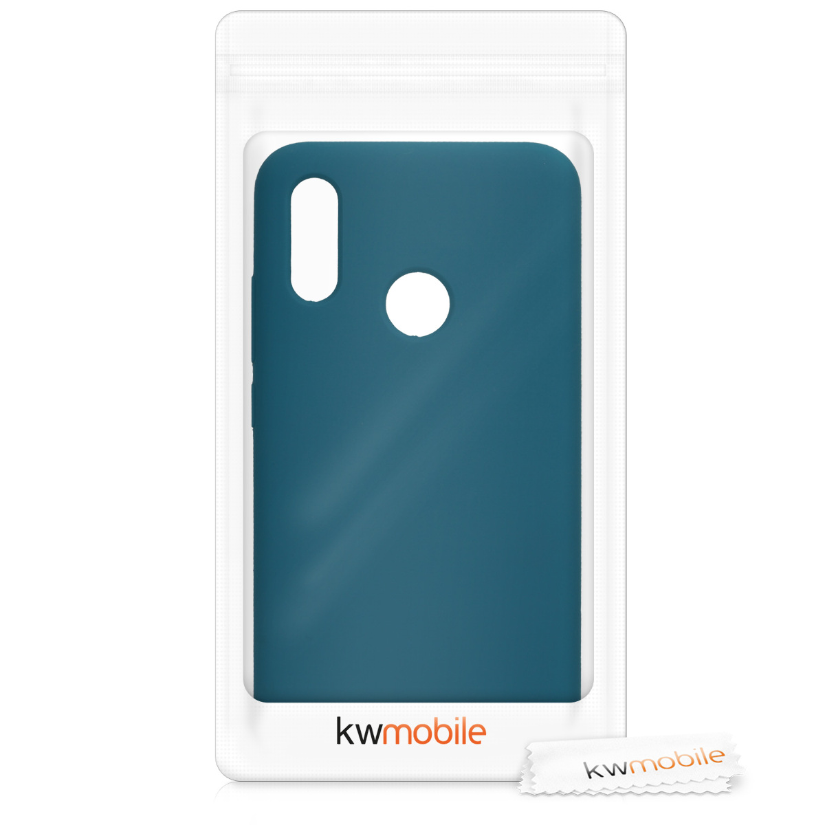 Kryt kwmobile pro Huawei P Smart (2019), matná petrolejová