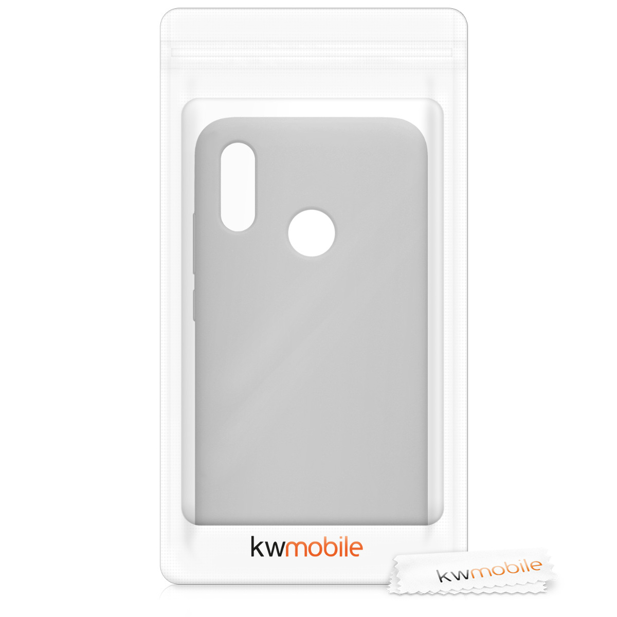 Kryt kwmobile pro Huawei P Smart (2019), světle šedá