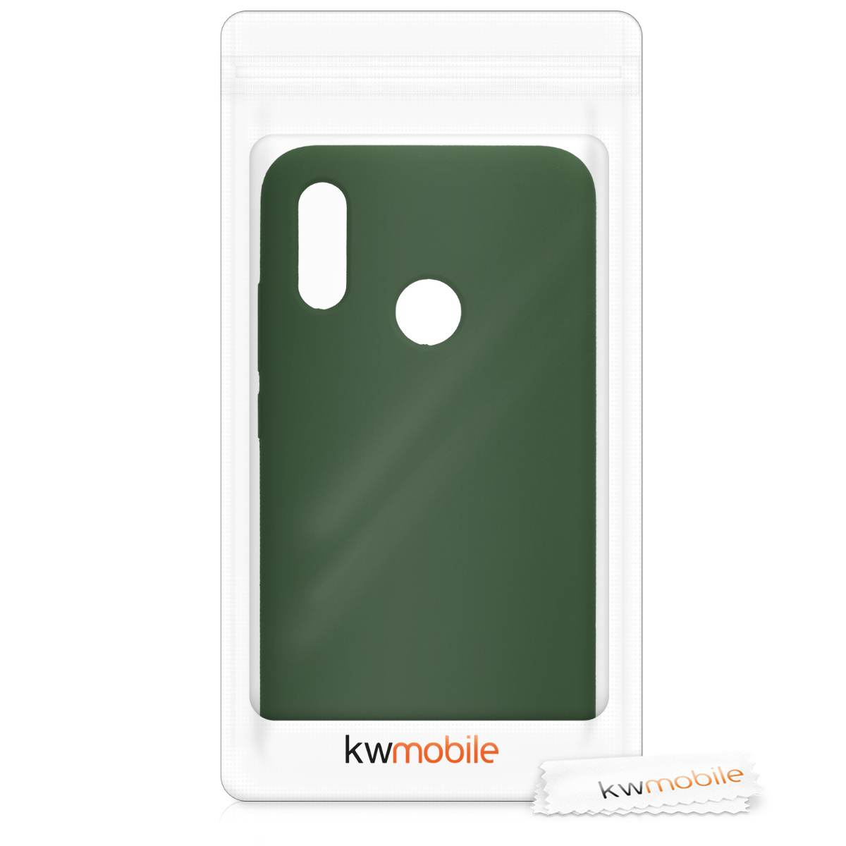 Kryt kwmobile pro Huawei P Smart (2019), tmavě zelená