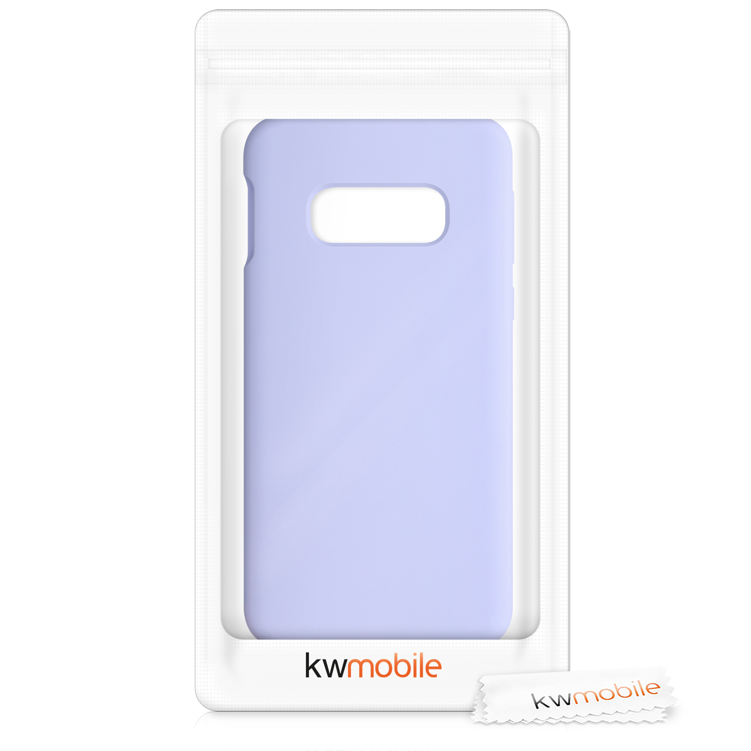 Kryt na mobil Samsung Galaxy S10e kwmobile TPU světle levandulový