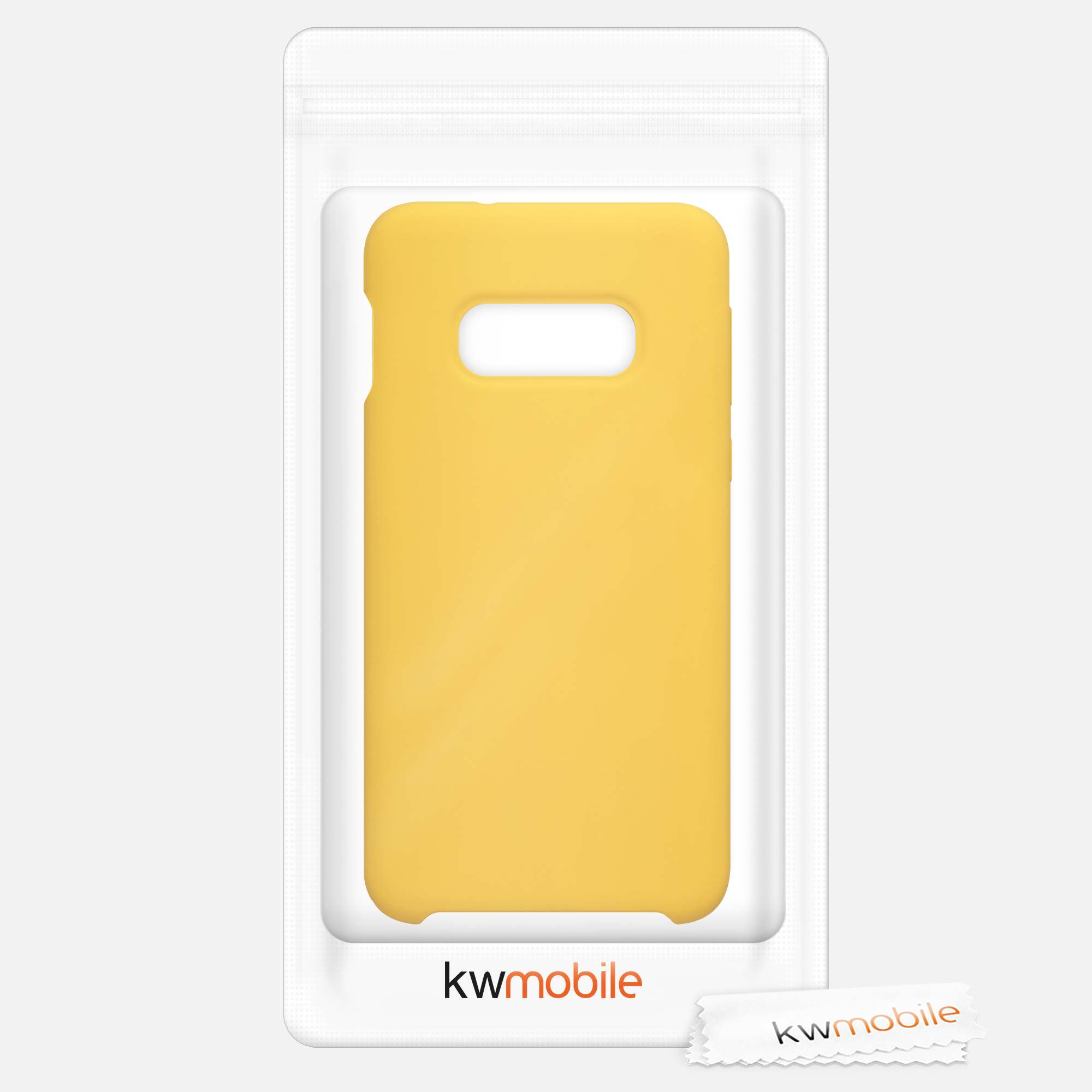 Kryt na mobil Samsung Galaxy S10e kwmobile TPU Honey Yellow