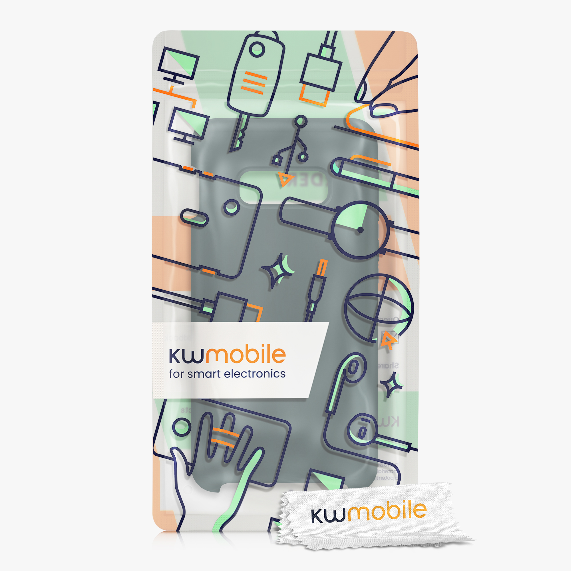 Kryt na mobil Samsung Galaxy S10e kwmobile TPU modrý