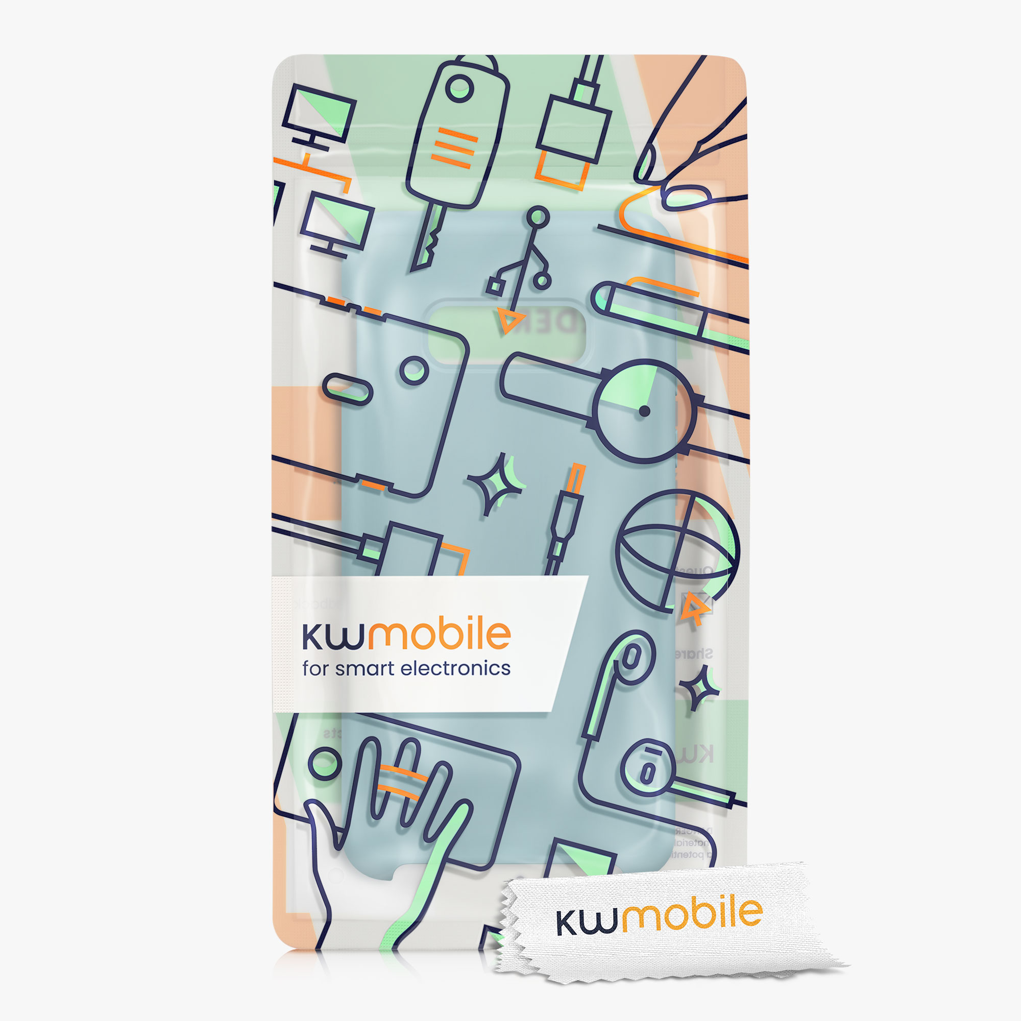 Kryt na mobil Samsung Galaxy S10e kwmobile TPU Antique Stone