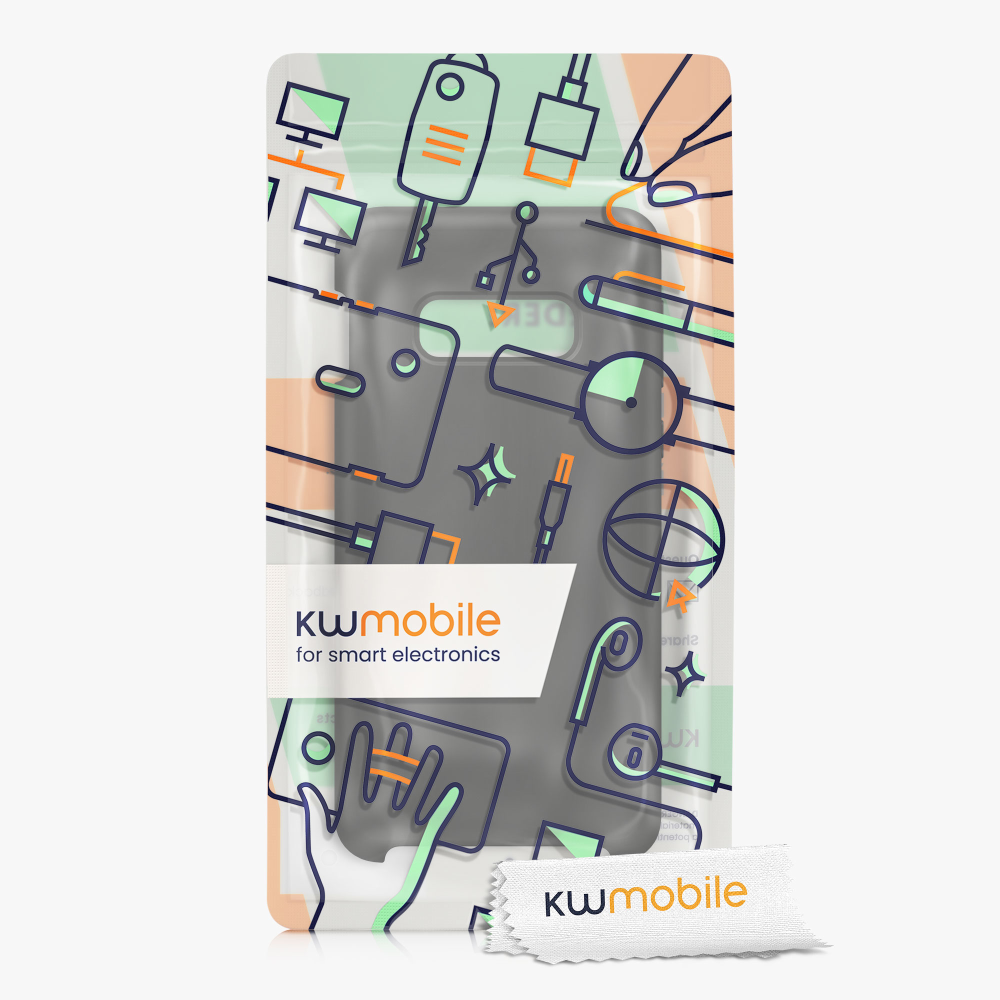 Kryt na mobil Samsung Galaxy S10e kwmobile TPU matně černý