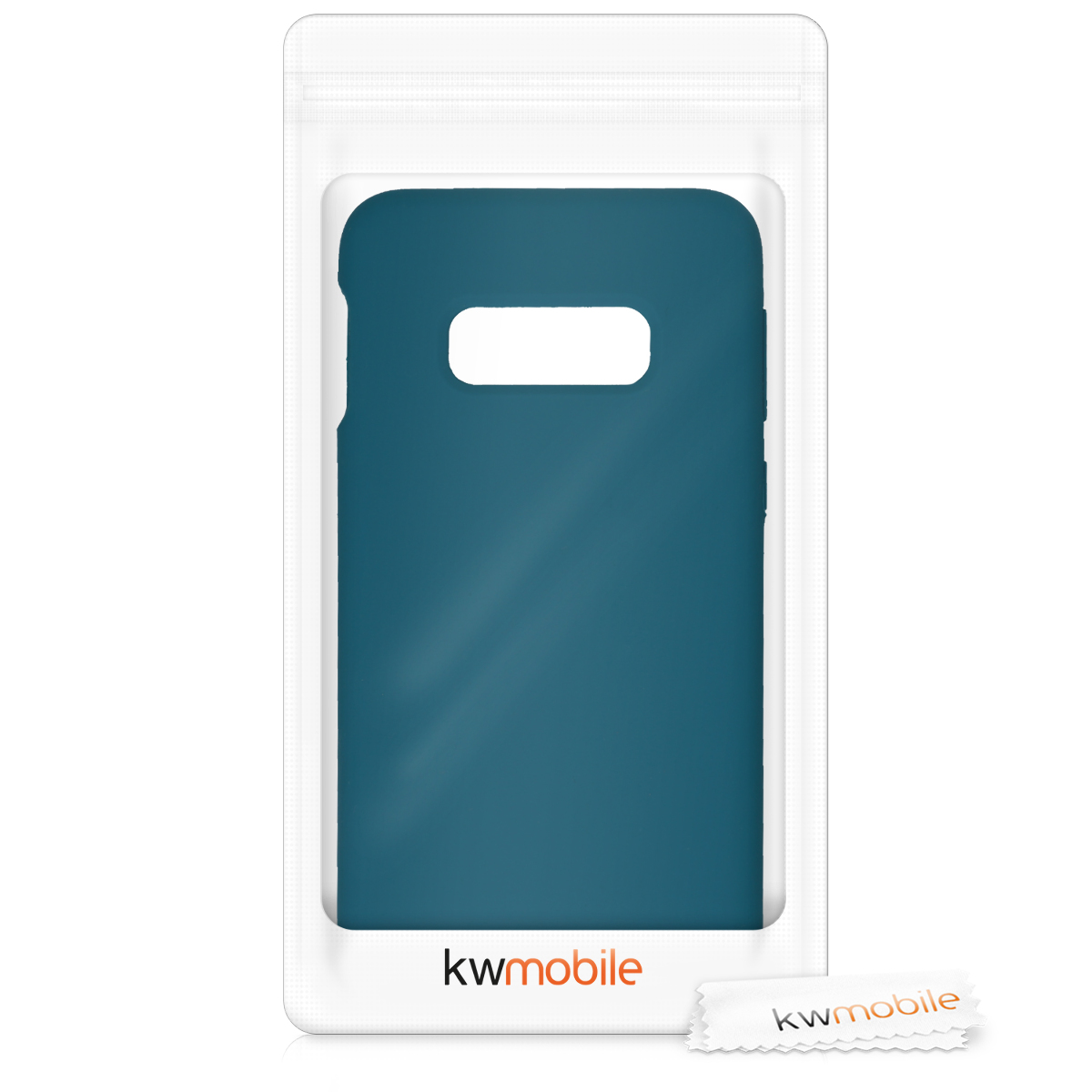 Kryt na mobil Samsung Galaxy S10e kwmobile TPU matně petrolejový