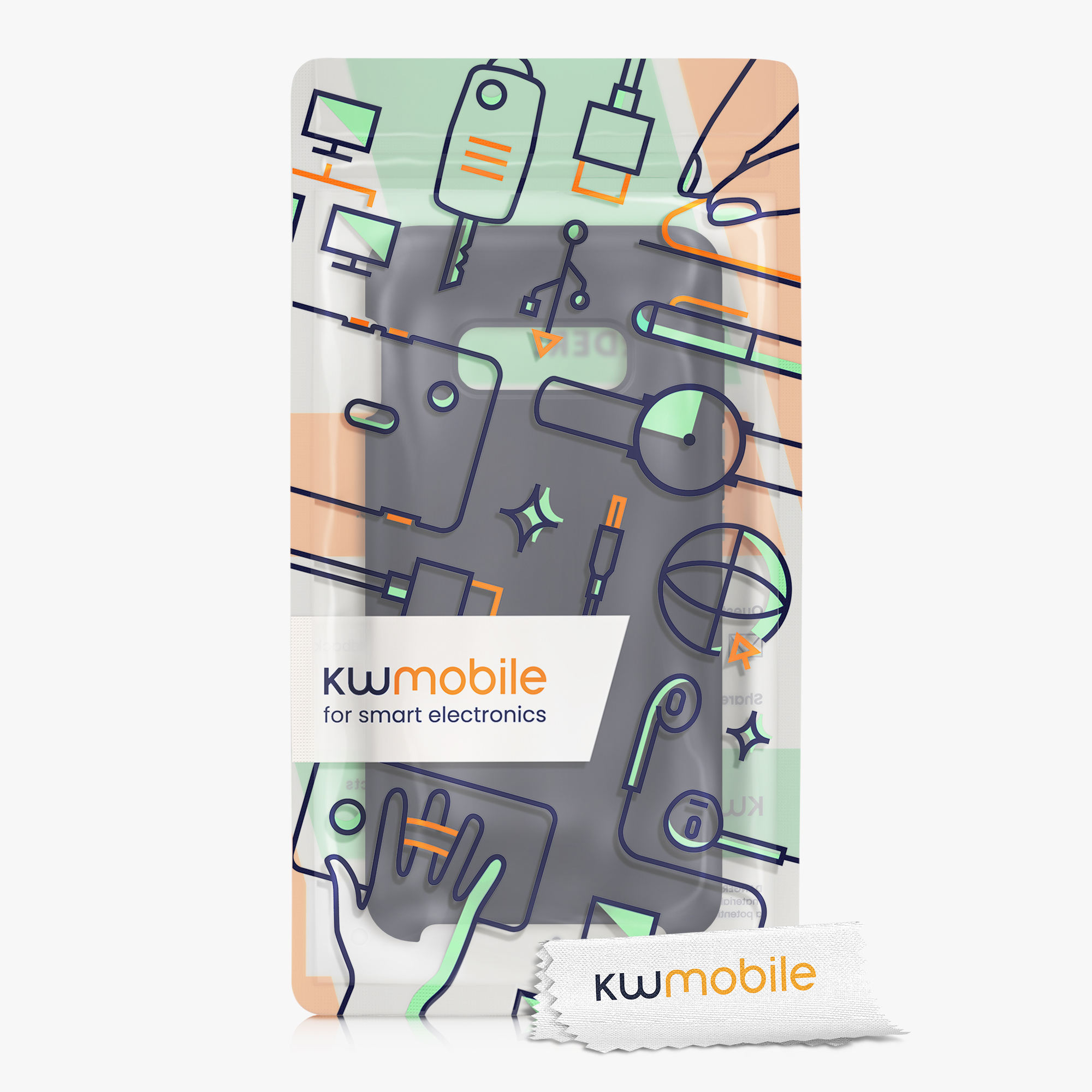 Kryt na mobil Samsung Galaxy S10e kwmobile TPU Deep Ocean