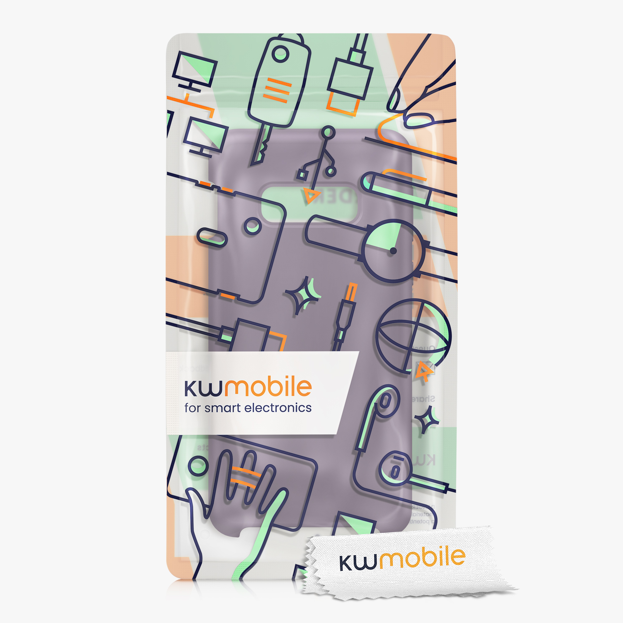Kryt na mobil Samsung Galaxy S10e kwmobile TPU Pale Iris