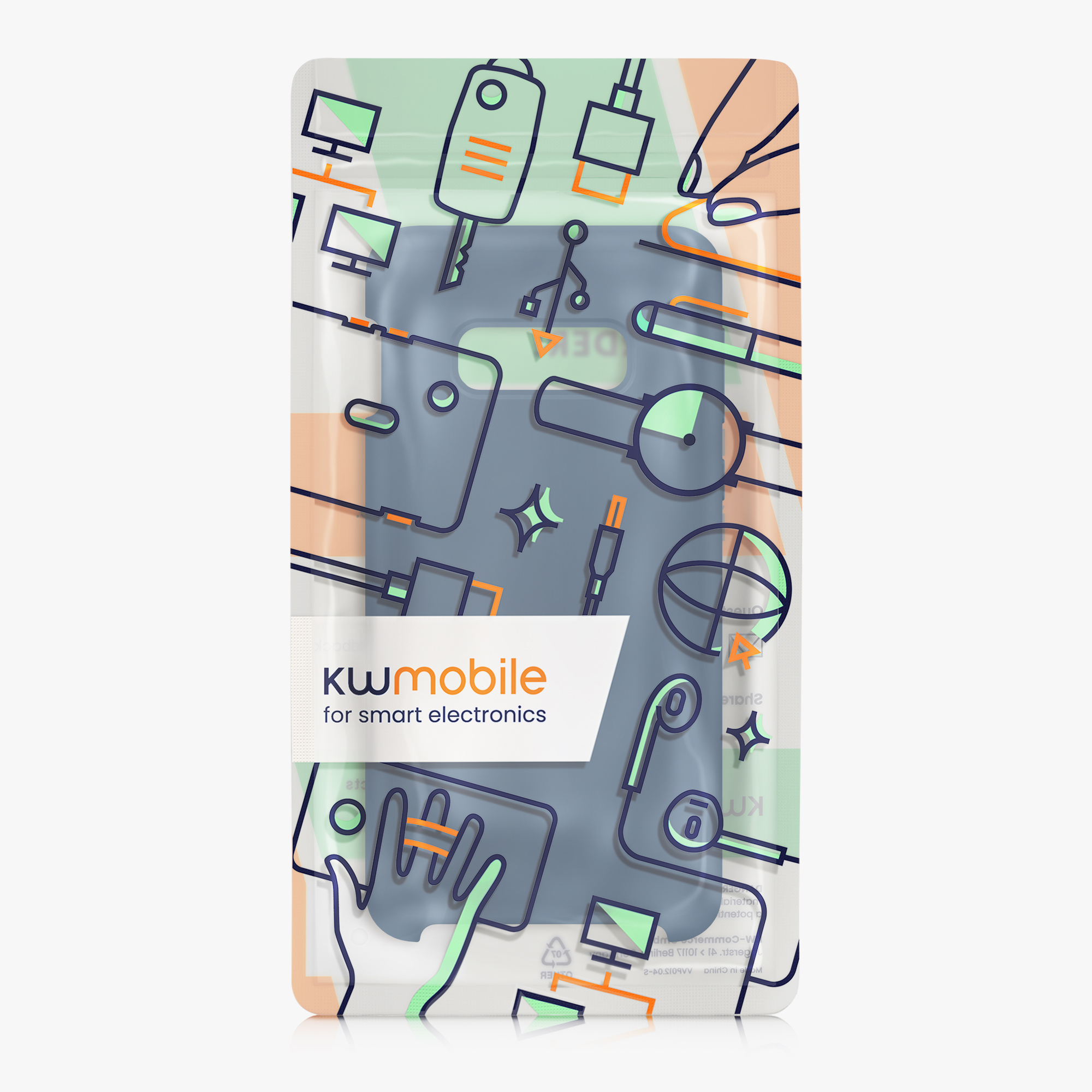Kryt na mobil Samsung Galaxy S10e kwmobile TPU modrý