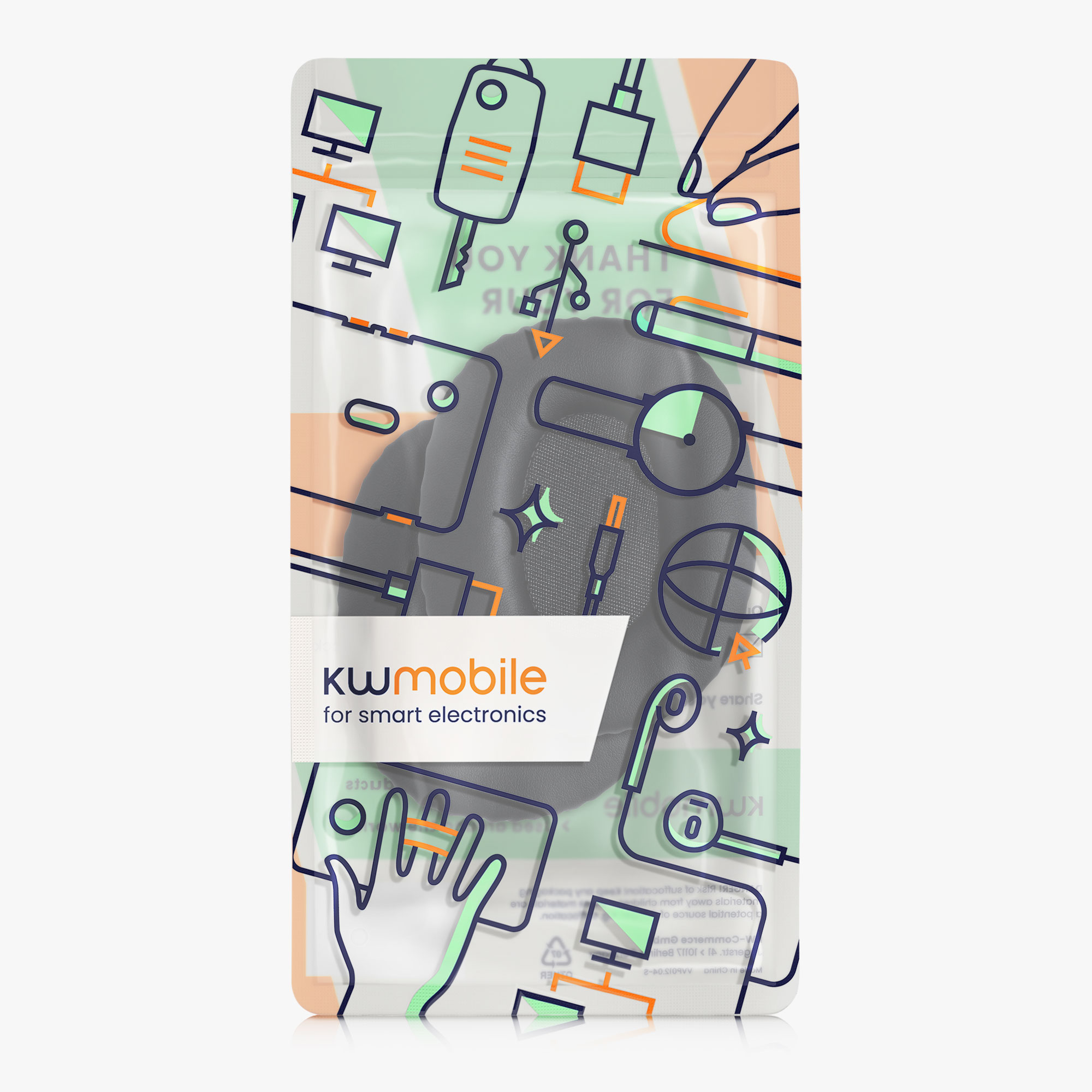 Náušníky kwmobile pro Marshall Monitor - Černá