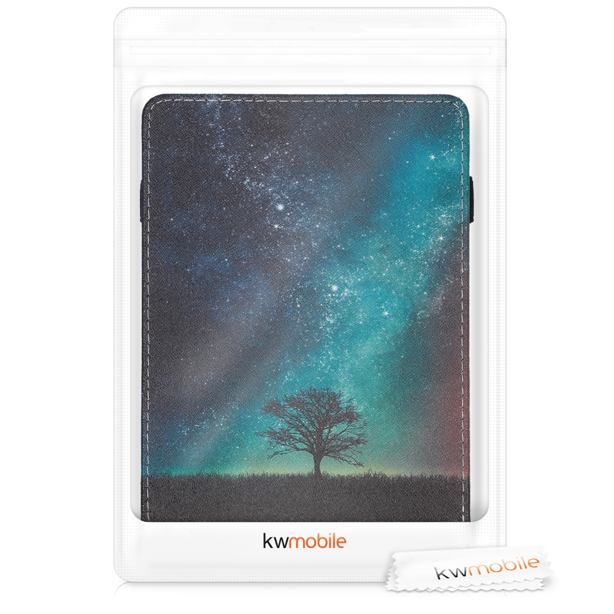Flip pouzdro na čtečku Kobo Aura H2O Edition 2 Cosmic Nature se stojánkem a poutkem