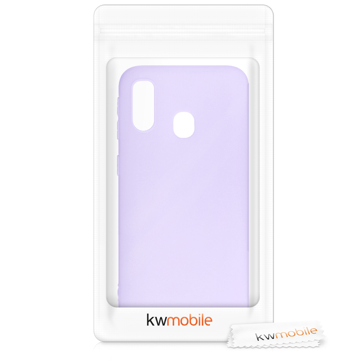 Kryt na mobil Samsung Galaxy A40 kwmobile TPU Levandulová