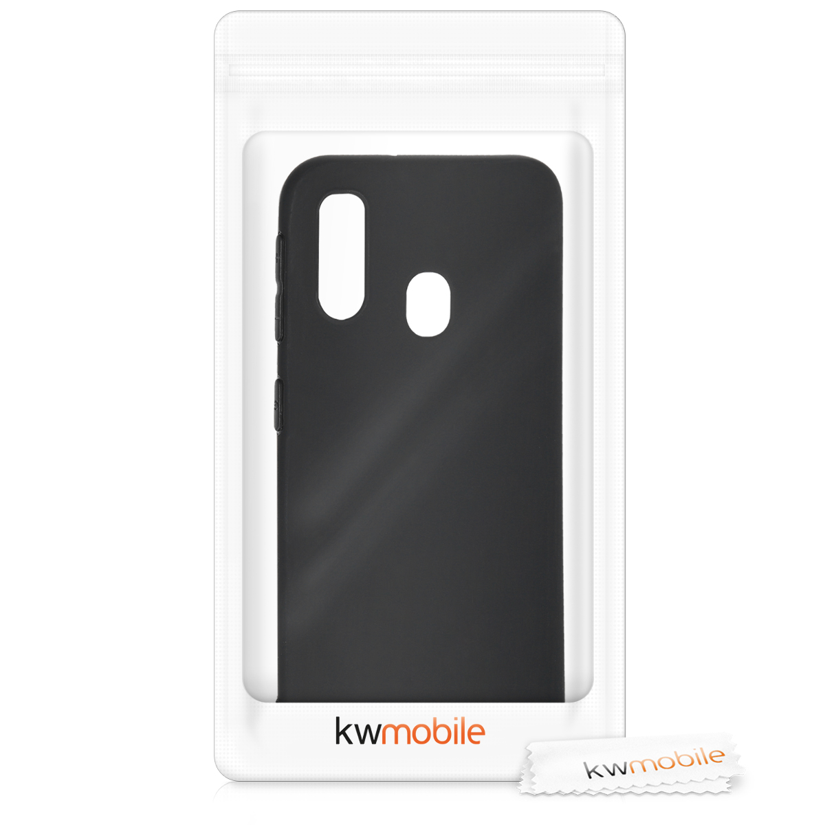 Kryt na mobil Samsung Galaxy A40 kwmobile TPU Matná černá