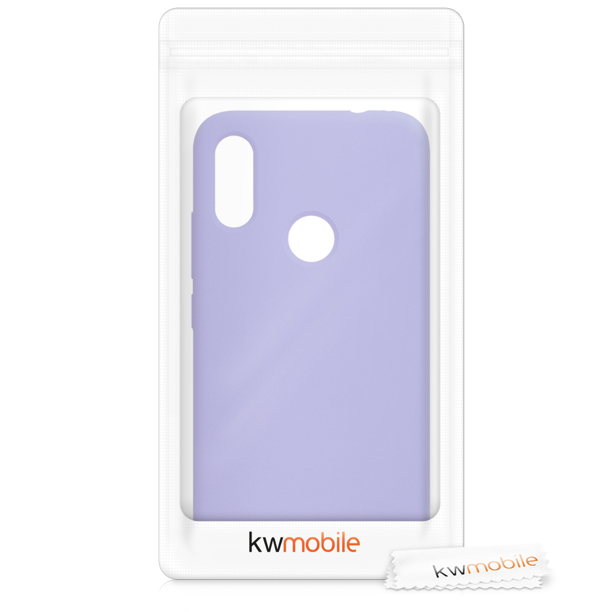 TPU kryt kwmobile pro Xiaomi Redmi Note 7 / Note 7 Pro - wireless charging lavender