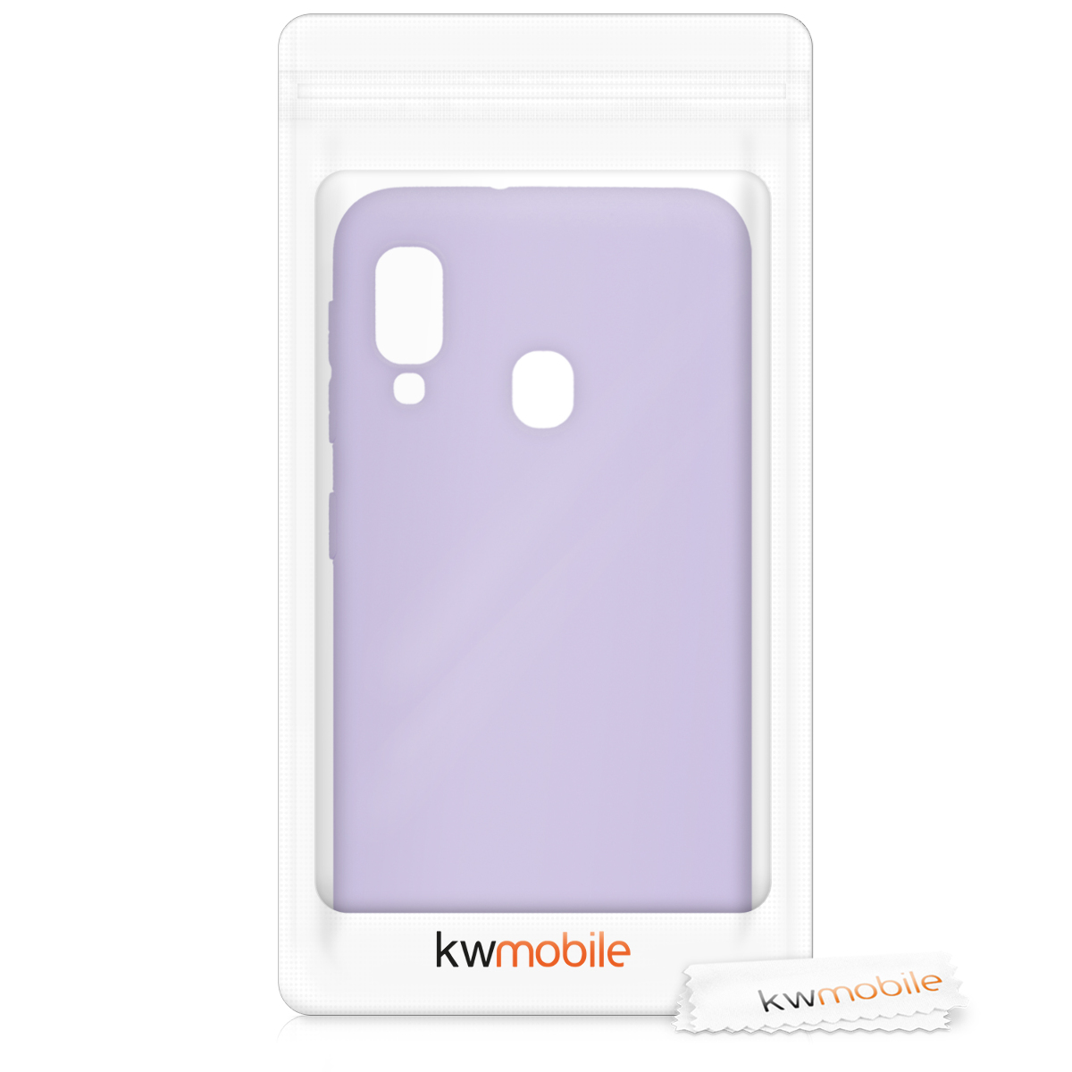 Kryt na mobil Samsung Galaxy A20e kwmobile TPU levandulový