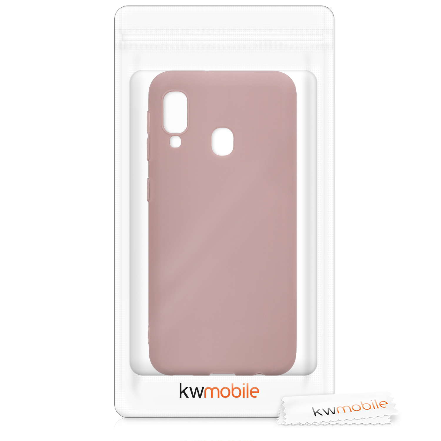 Kryt na mobil Samsung Galaxy A20e kwmobile TPU Winter Rose