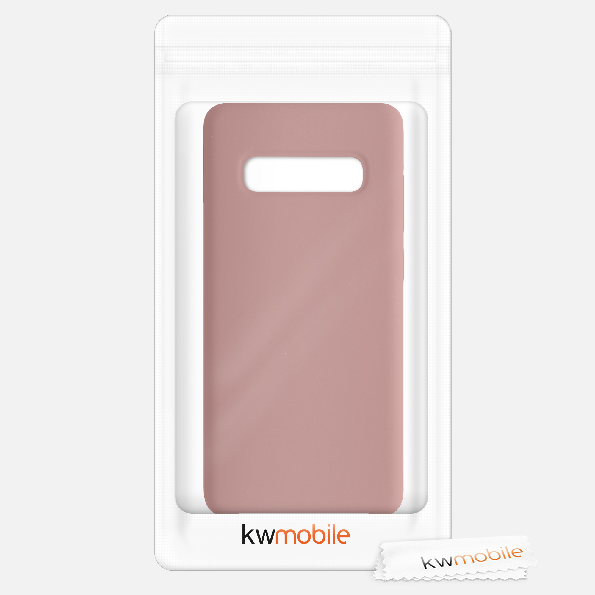 Kryt na mobil Samsung Galaxy S10 Plus / S10+ kwmobile TPU Winter Rose