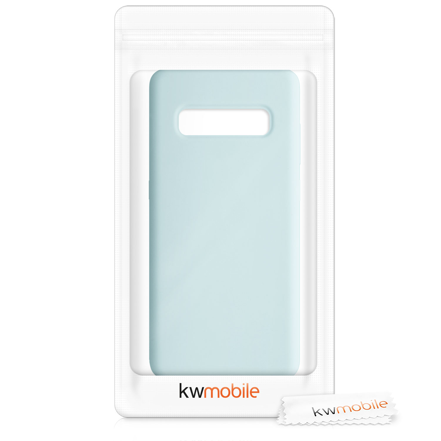 Kryt na mobil Samsung Galaxy S10 Plus / S10+ kwmobile TPU mintový