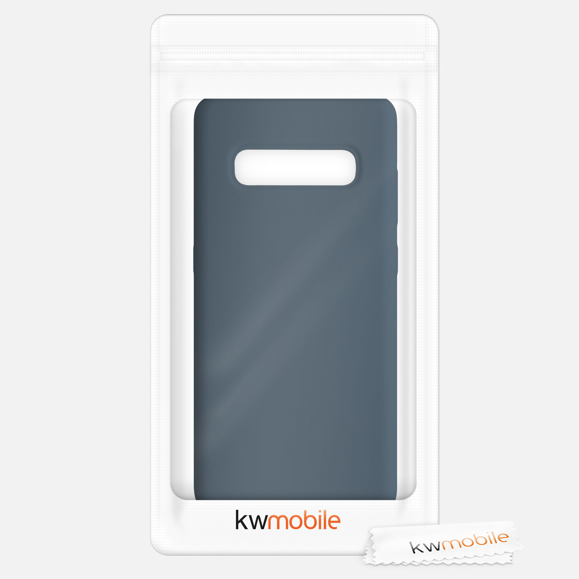 Kryt na mobil Samsung Galaxy S10 Plus / S10+ kwmobile TPU tmavě břidlicový