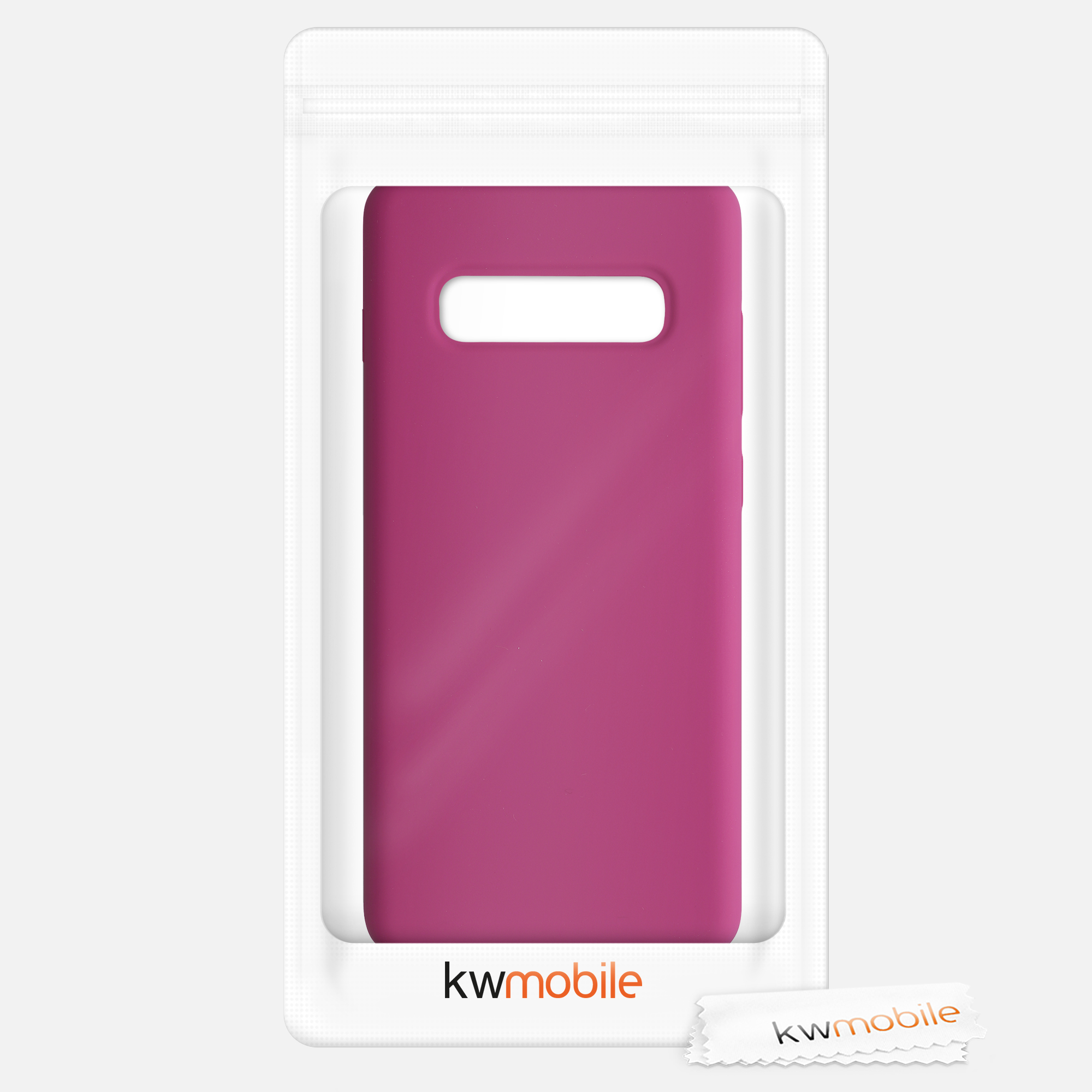 Kryt na mobil Samsung Galaxy S10 Plus / S10+ kwmobile TPU růžový
