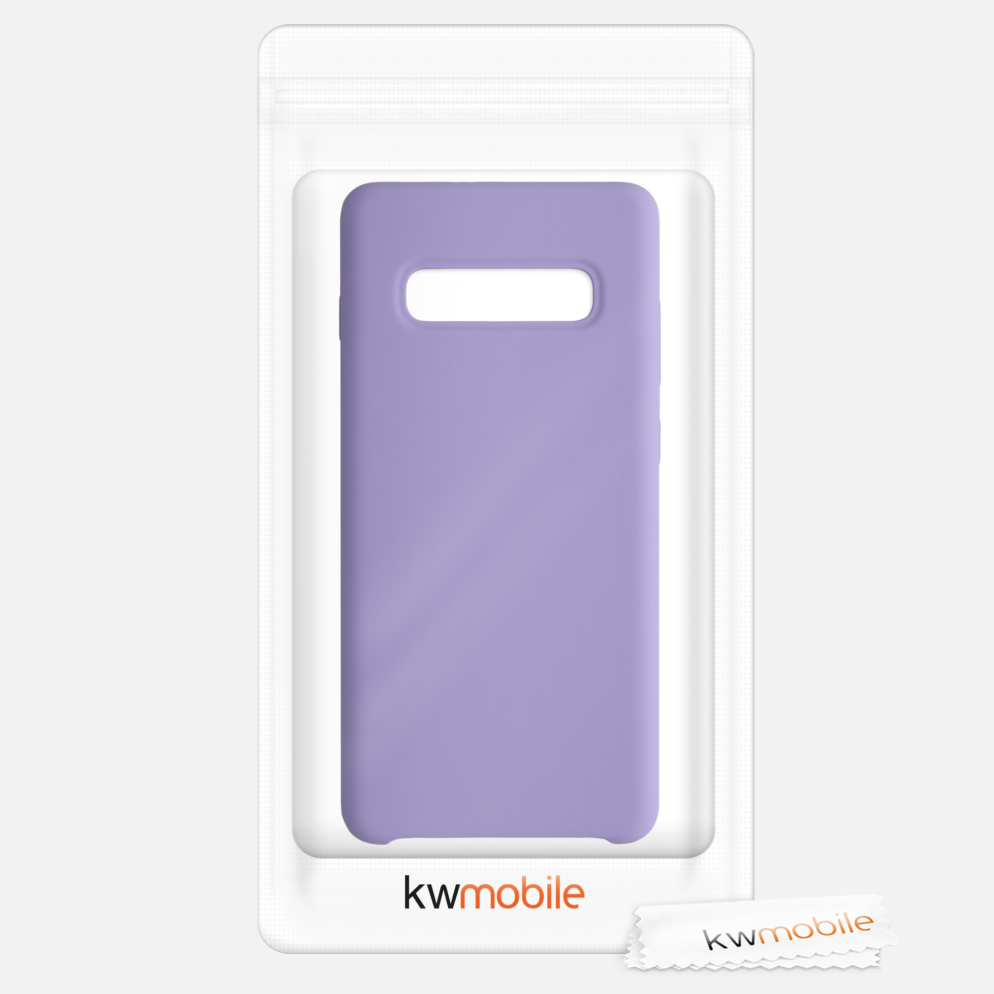 Kryt na mobil Samsung Galaxy S10 Plus / S10+ kwmobile TPU fialovo-purpurový
