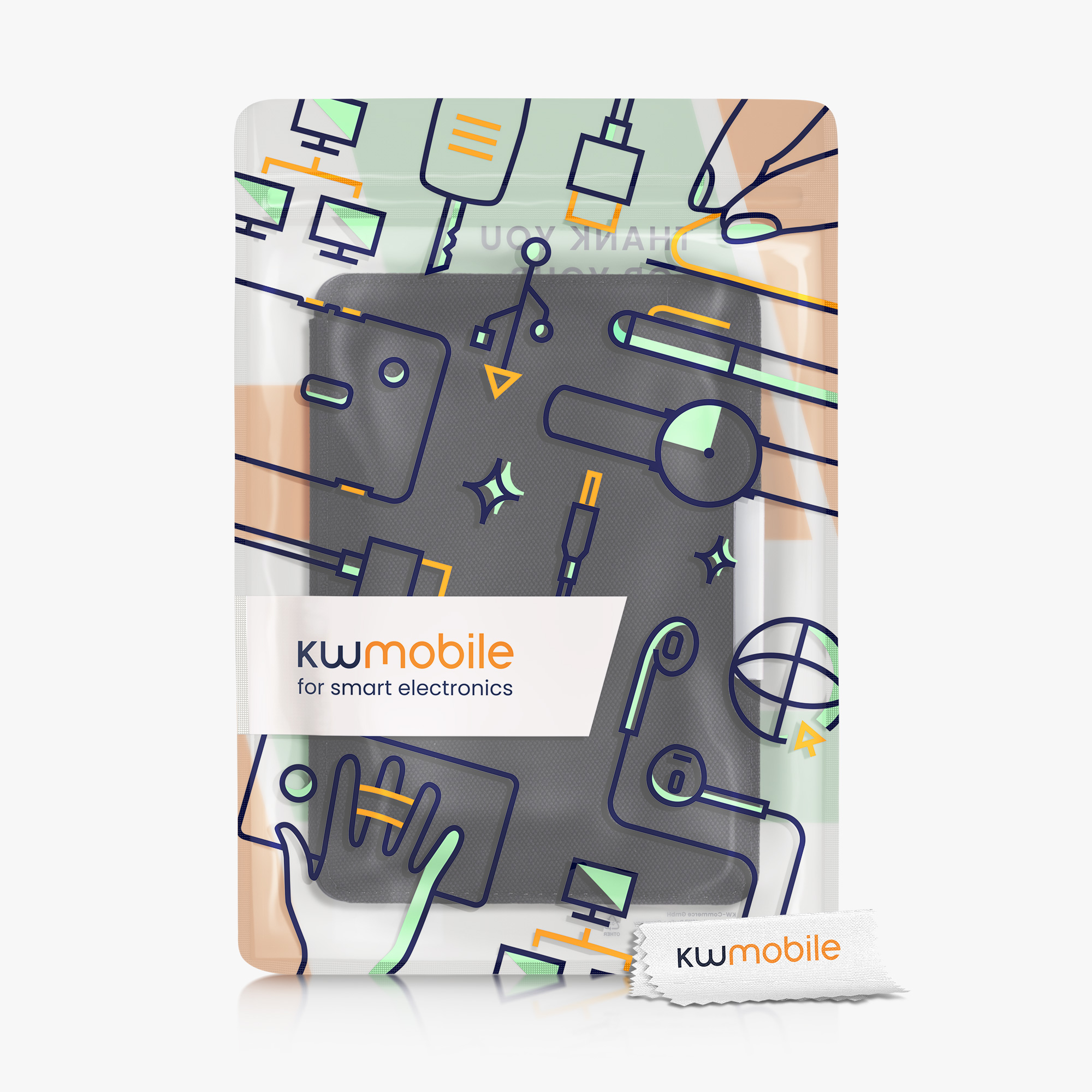 Pouzdro na čtečku kwmobile Kindle Paperwhite - černá