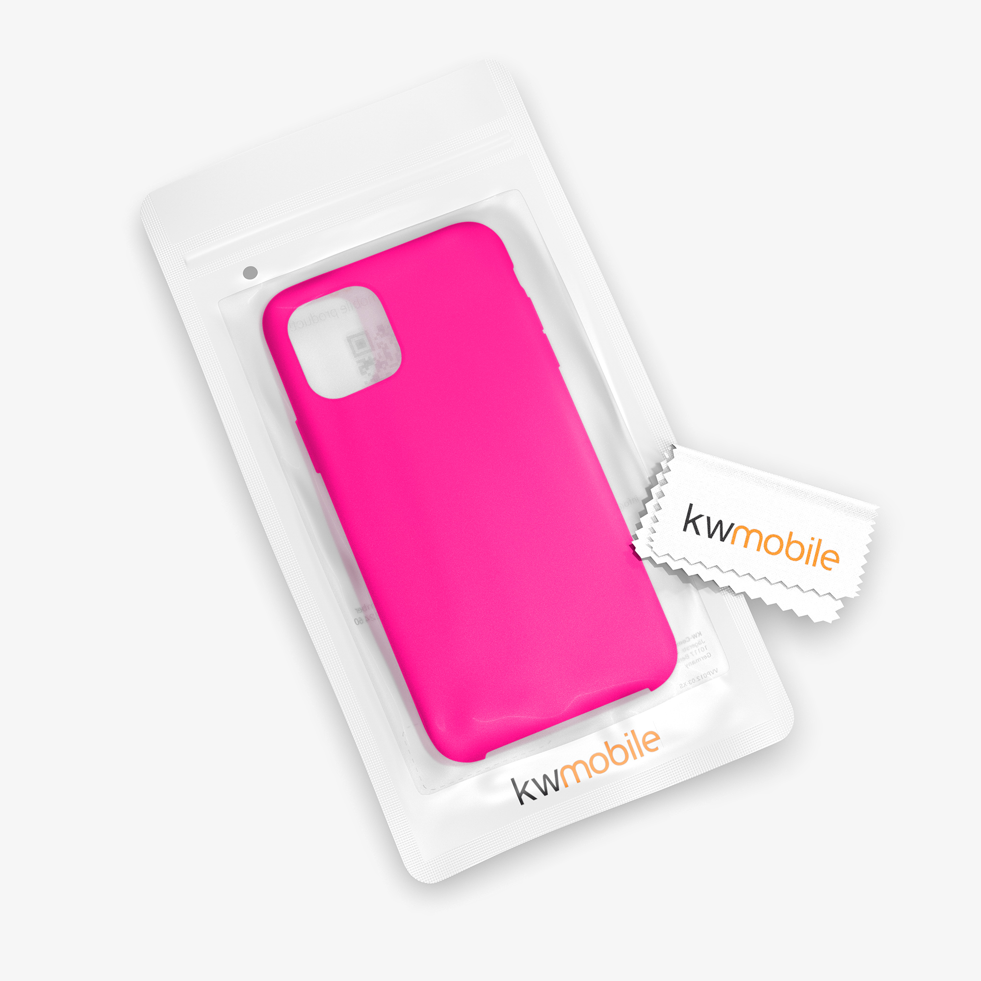 Kryt na mobil kwmobile iPhone 11 Pro - Wireless Charging Neon Pink