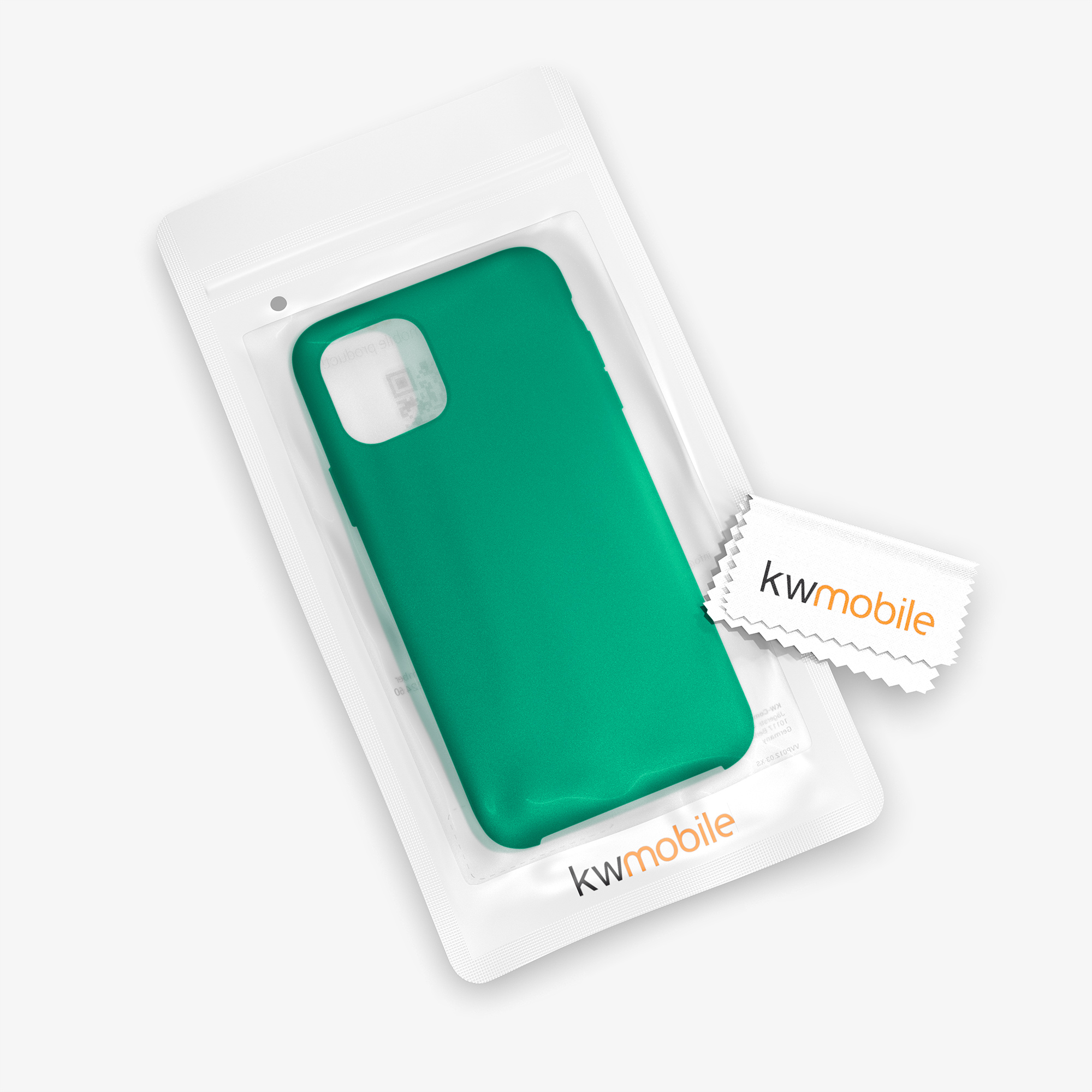 Kryt na mobil kwmobile iPhone 11 Pro - Wireless Charging Emerald Green